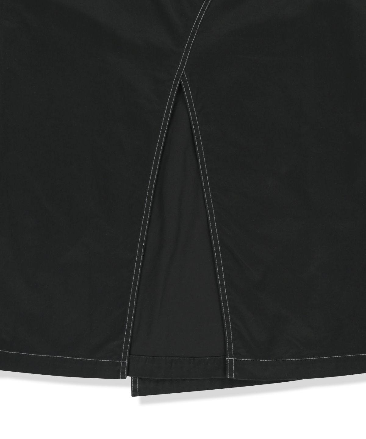 마뗑킴(MATIN KIM) BIG POCKET LONG WRAP SKIRT IN BLACK