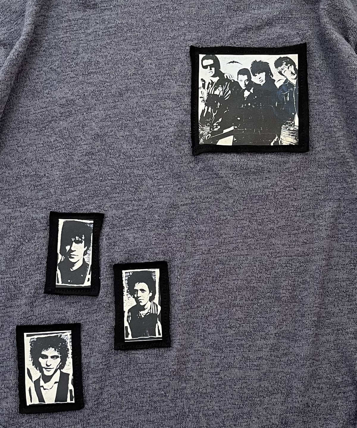 스케이터락(SK8ER ROCK) Riot Archive See-Thirough Knit (Dark melange gray)