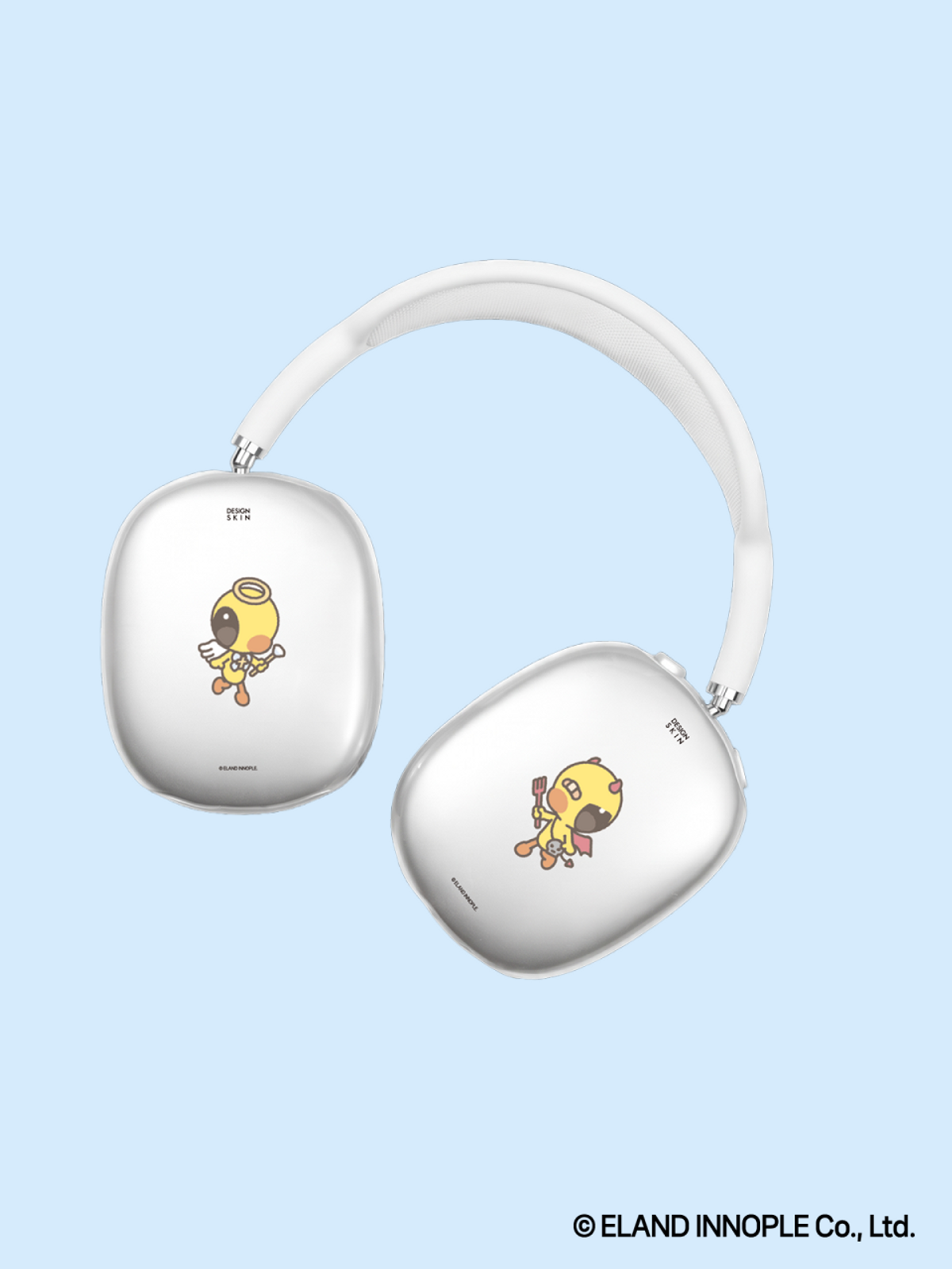 디자인스킨(DESIGNSKIN) [그래픽마켓] 에어팟 맥스 PC 클리어 케이스-따개비루