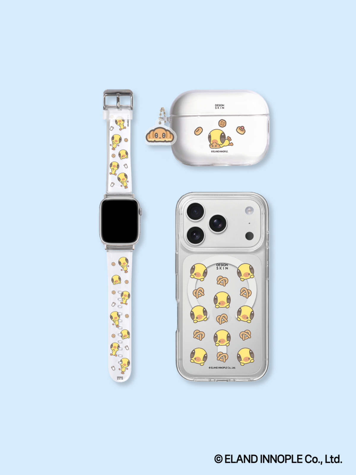 디자인스킨(DESIGNSKIN) [그래픽마켓] 애플워치 그래픽 스트랩-따개비루