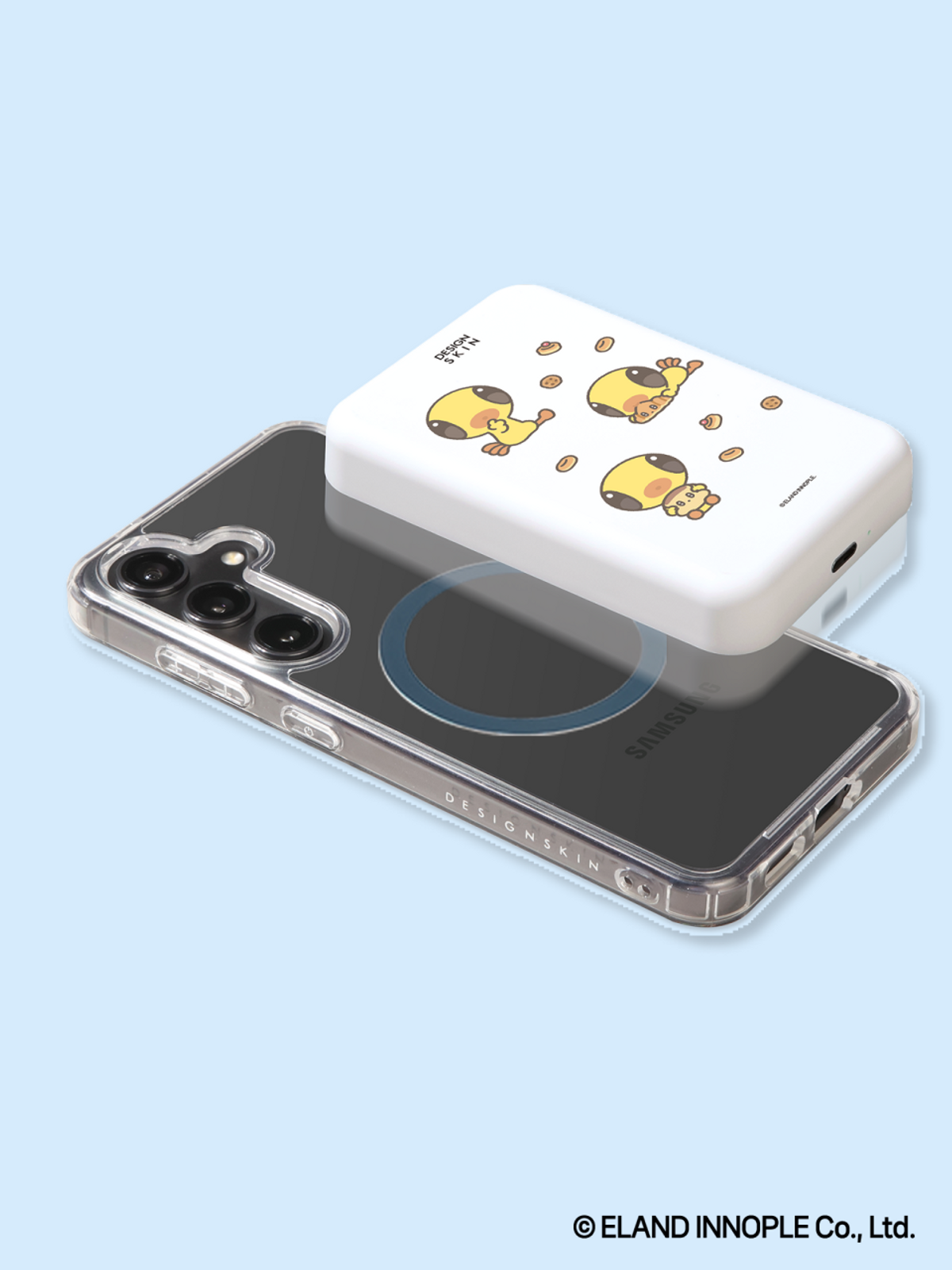 디자인스킨(DESIGNSKIN) [그래픽마켓] 맥세이프 보조배터리 C타입-따개비루