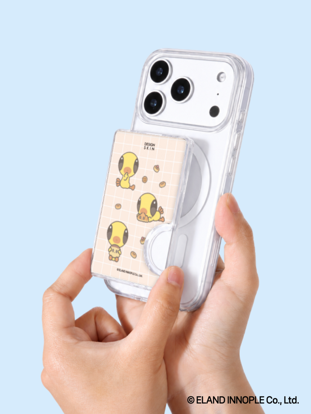 디자인스킨(DESIGNSKIN) [그래픽마켓] 맥세이프 에폭시 카드 포켓-따개비루