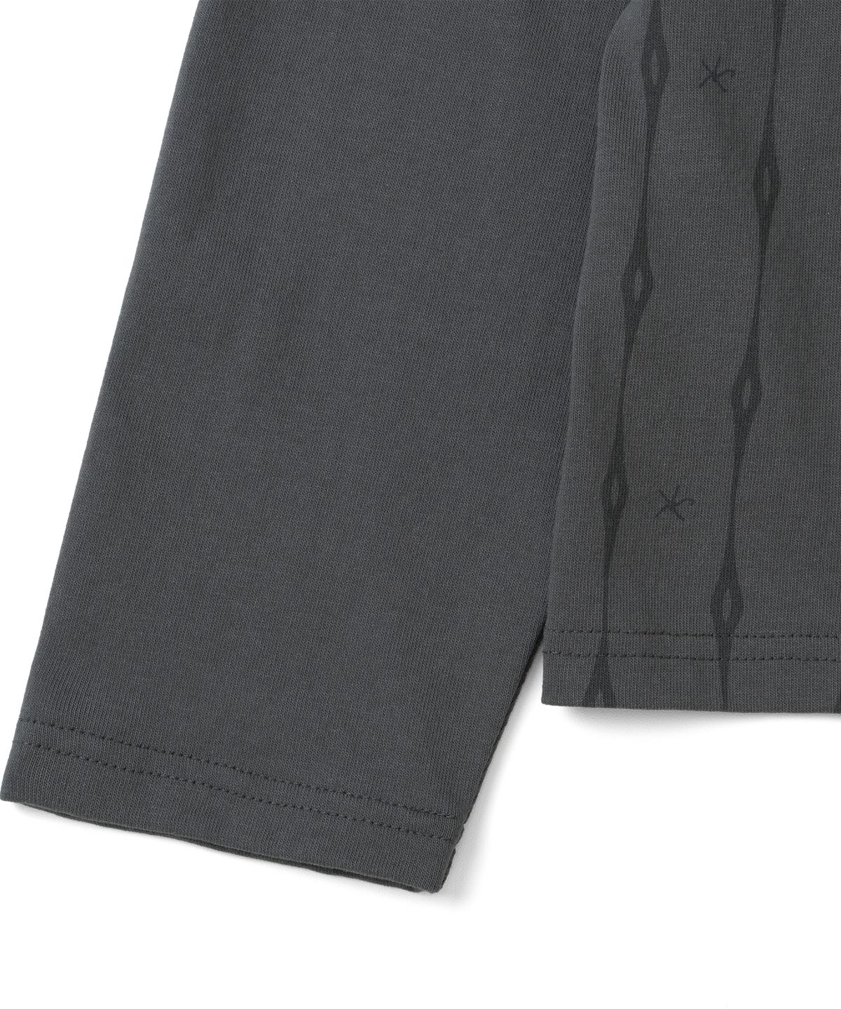 더콜디스트모먼트(THECOLDESTMOMENT) TCM vintage stripe long sleeve (charcoal)