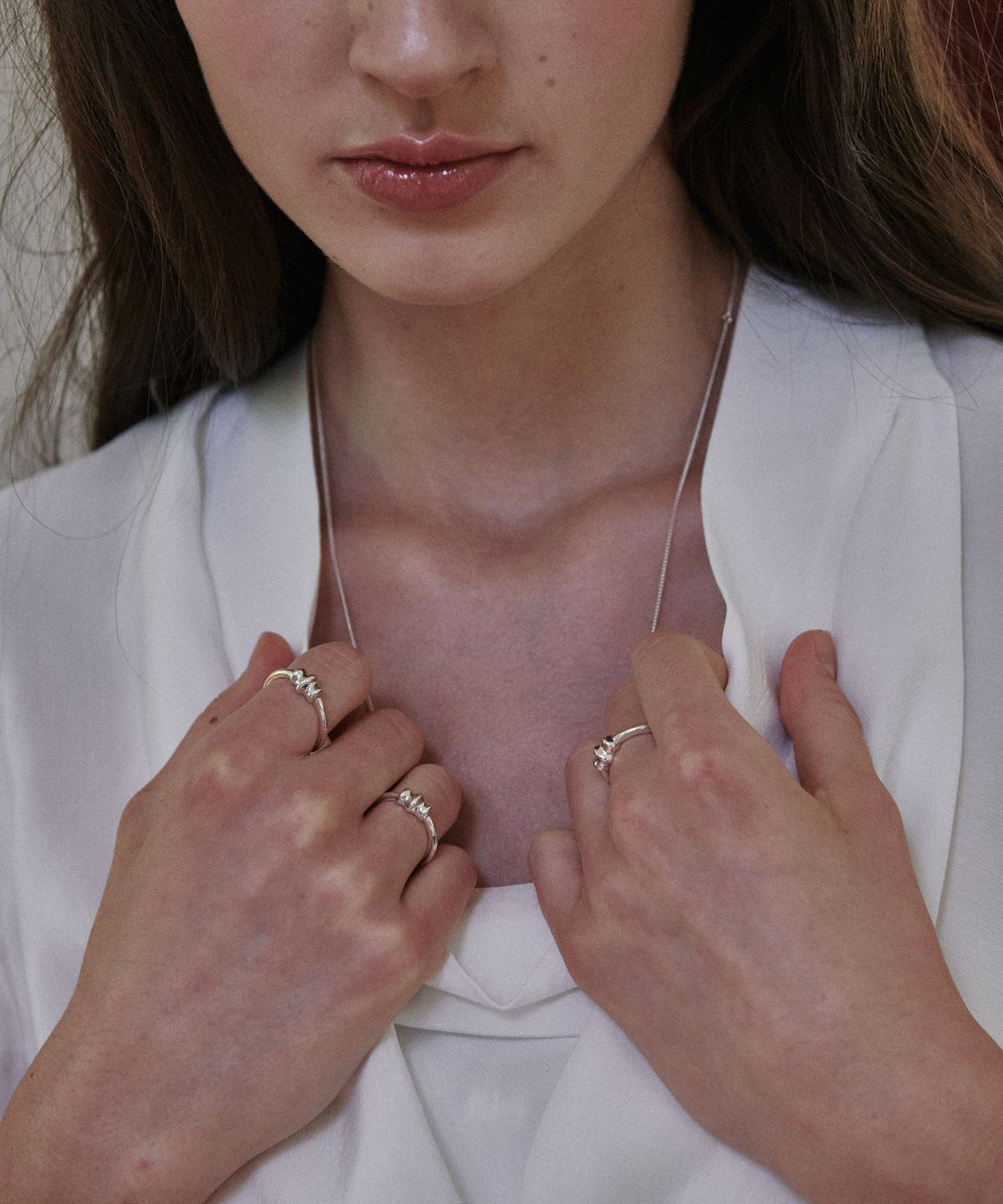 베흐트(VERTE) [925 silver] Cinq.silver.239 / galbe ring