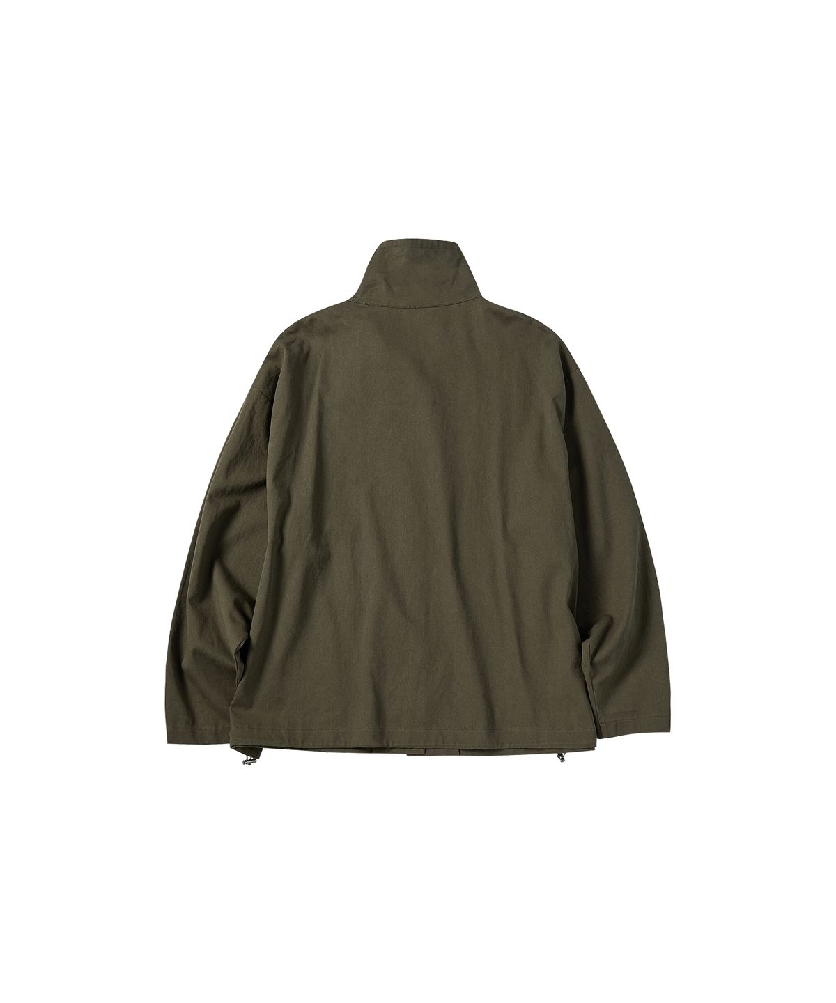 꼬모니노즈(COMONINOZ) HIGHNECK SNAP JACKET [BROWN]