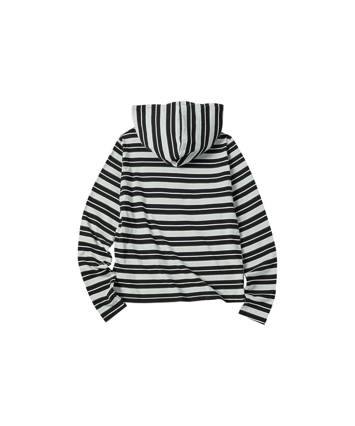꼬모니노즈(COMONINOZ) W DOUBLE BUTTON HOOD [BLACK]