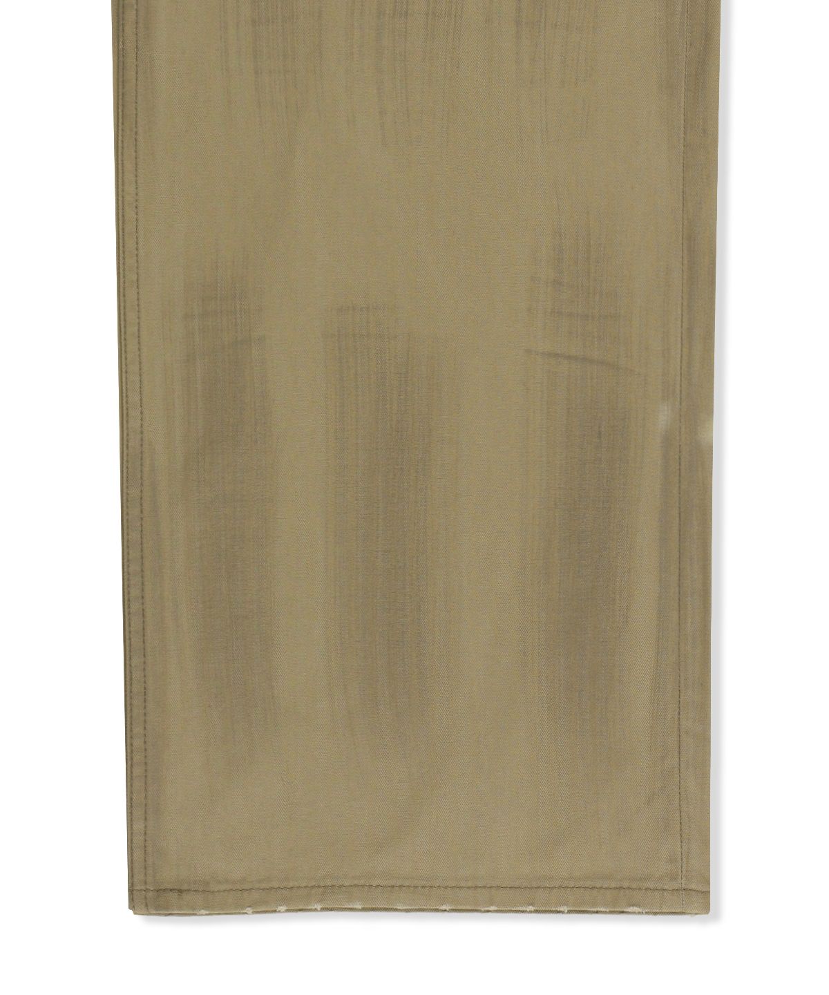 마뗑킴(MATIN KIM) DISTRESSED HERRINGBONE WIDE PANTS IN BEIGE
