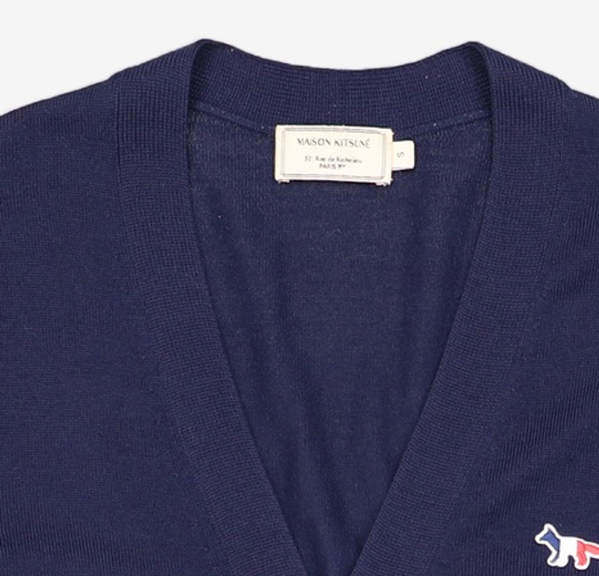 메종 키츠네(MAISON KITSUNE) 카디건 S