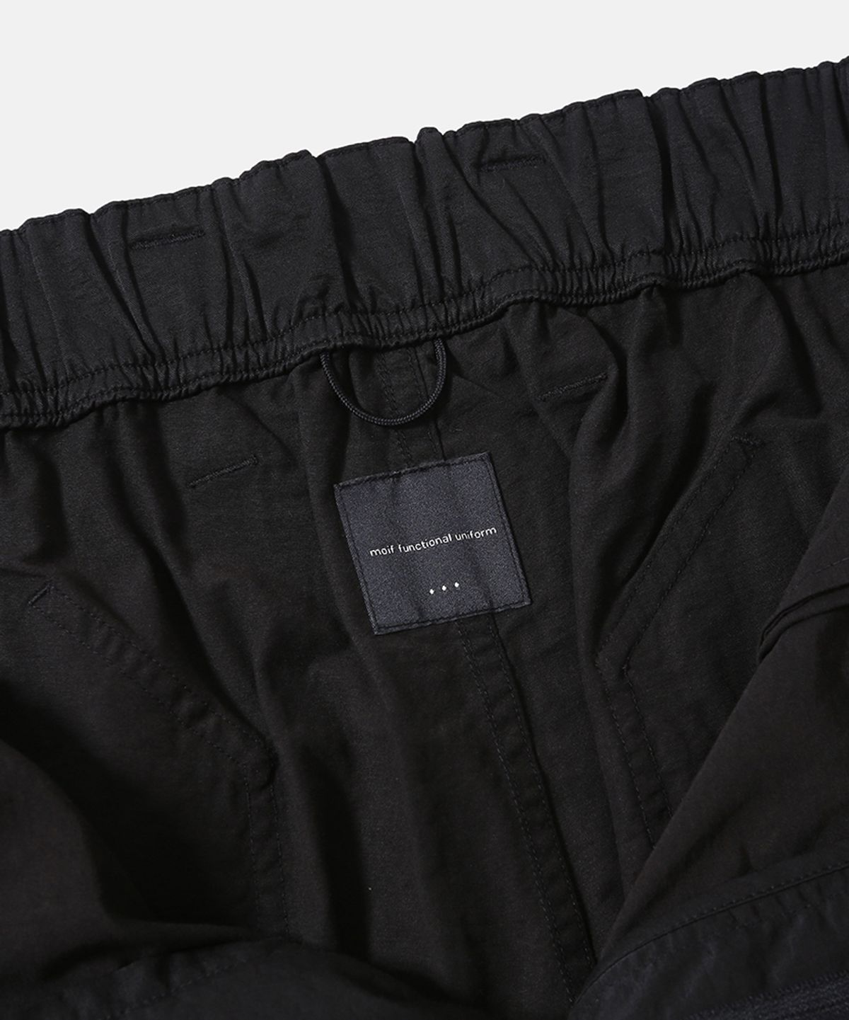 모이프(MOIF) [AW26] ROOMY POCKET PANTS / BLACK