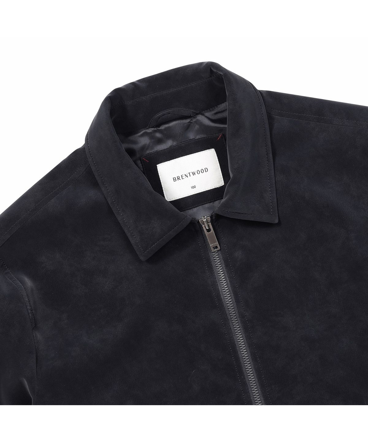 브렌우드(BRENTWOOD) 인조가죽 블루종 BRUAA26151NYX