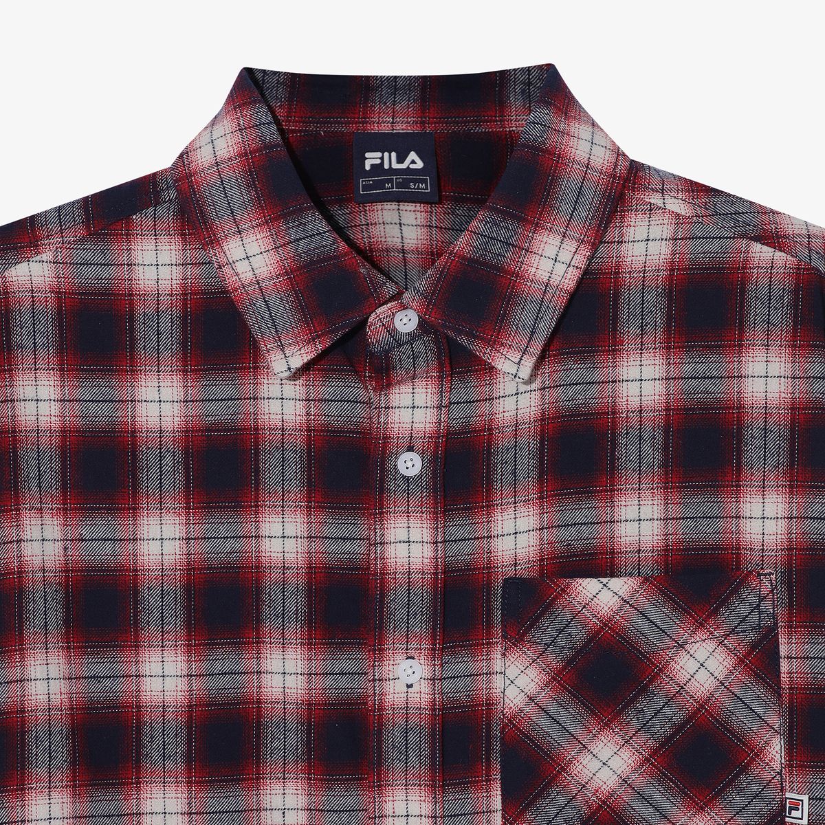 휠라(FILA) 체크셔츠(FS263SH01X001639)