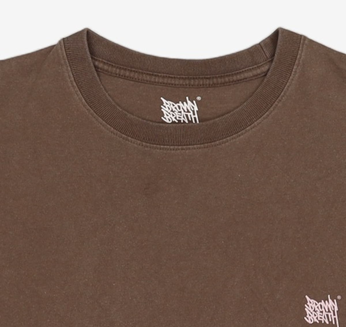 브라운브레스(BROWNBREATH) TAG TEE - BROWN M