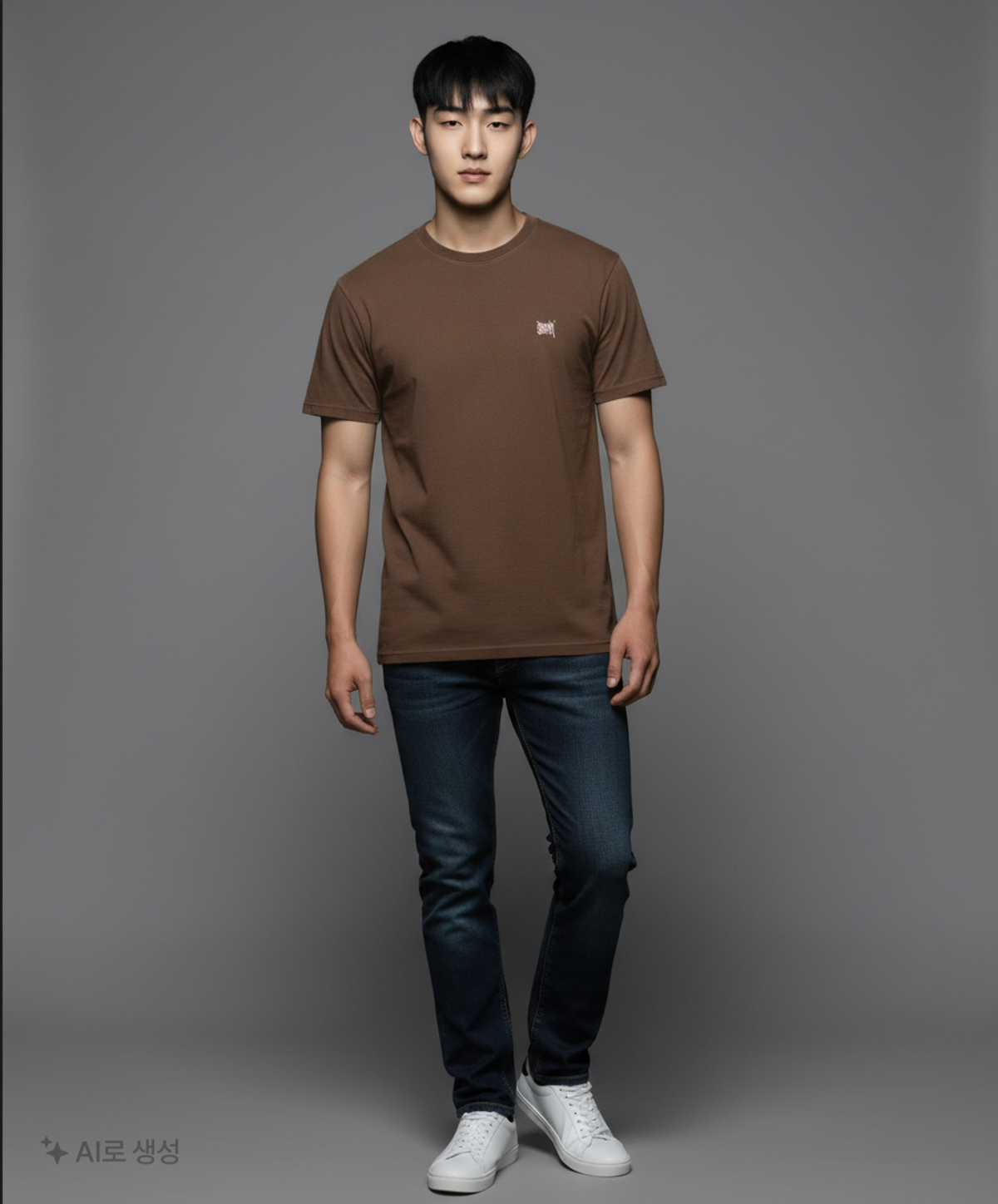브라운브레스(BROWNBREATH) TAG TEE - BROWN M