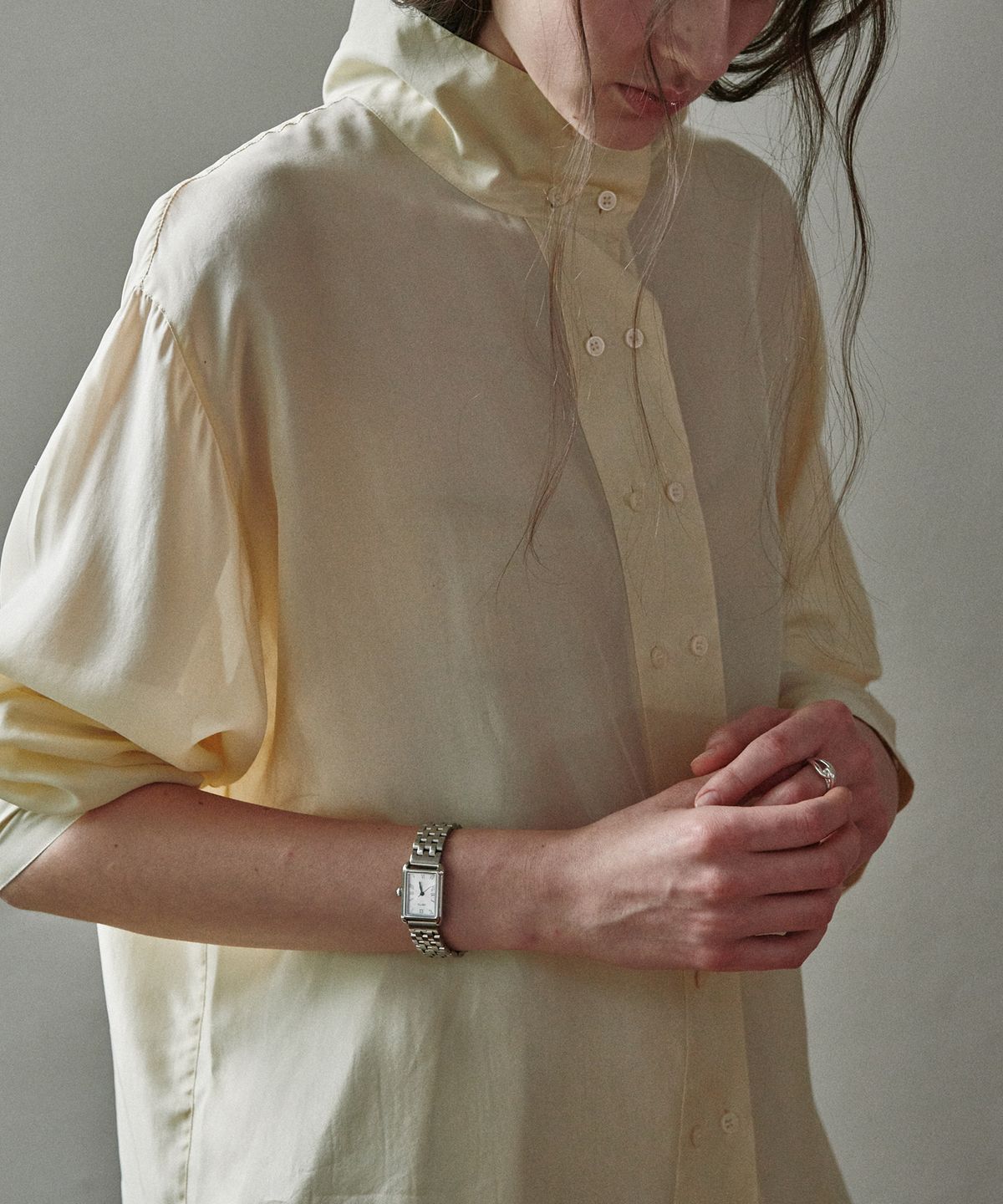 베흐트(VERTE) Douze.03 / Tempo doux watch (argent)