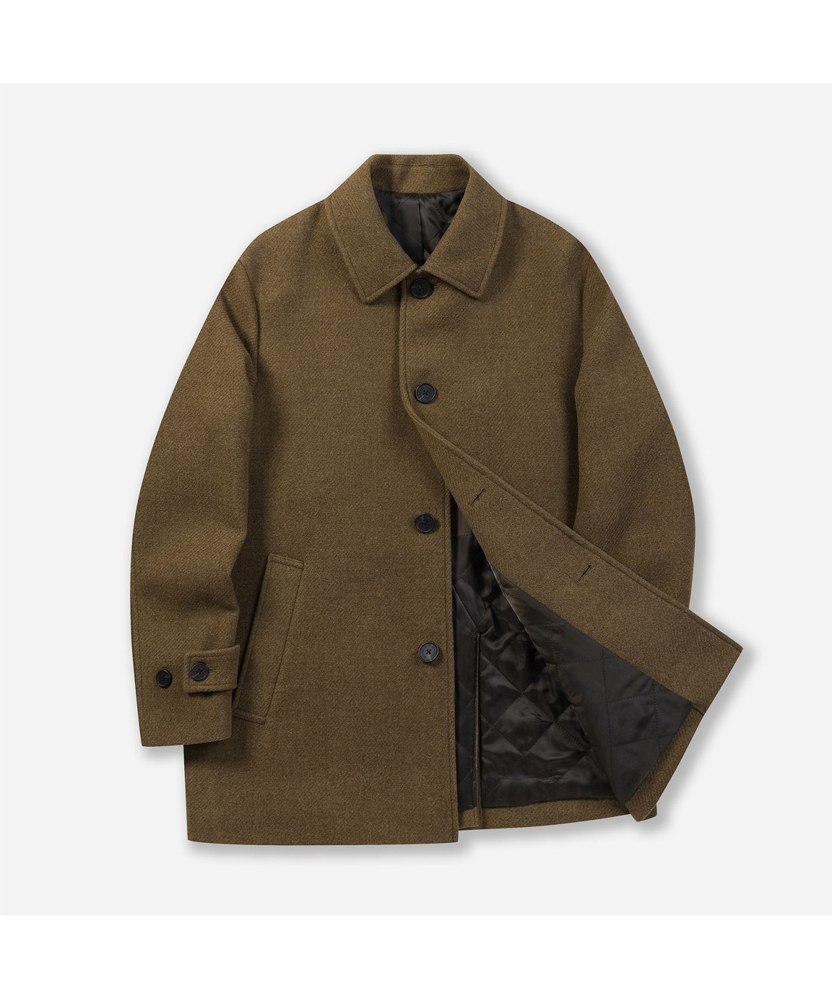 브렌우드(BRENTWOOD) 울블렌디드 셋인 카코트 BRCBW26542CMX
