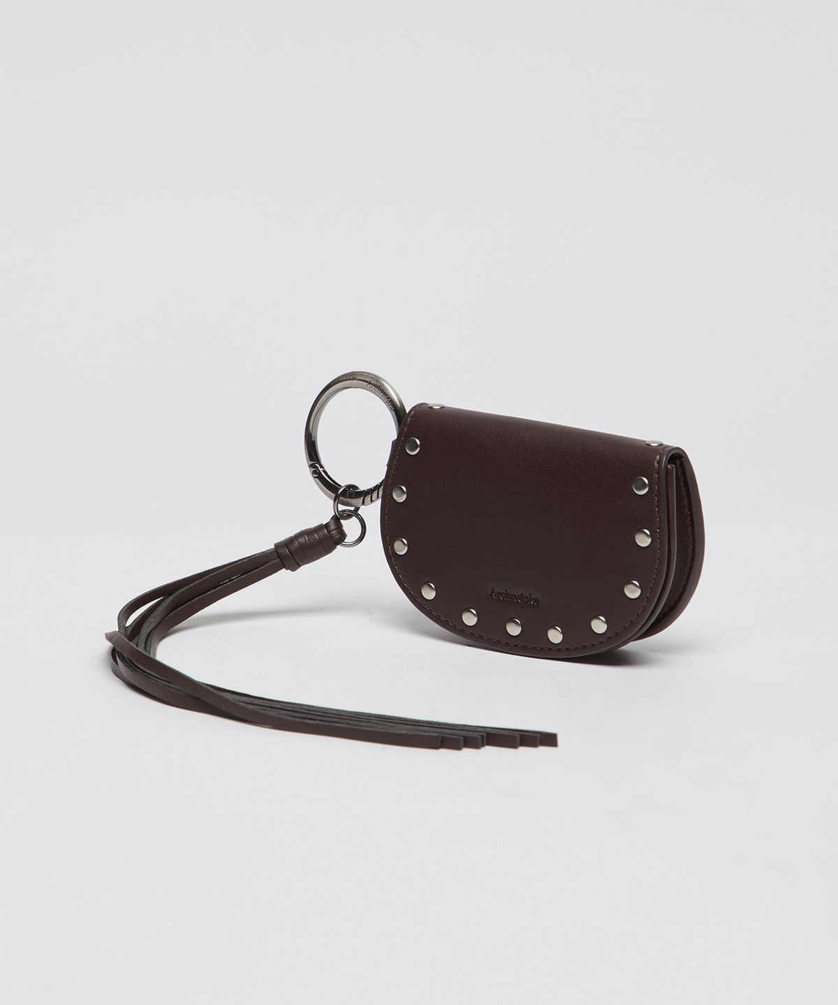 아카이브앱크(ARCHIVEPKE) Stud tassel pouch(Brown)_OVAAX26251BRW