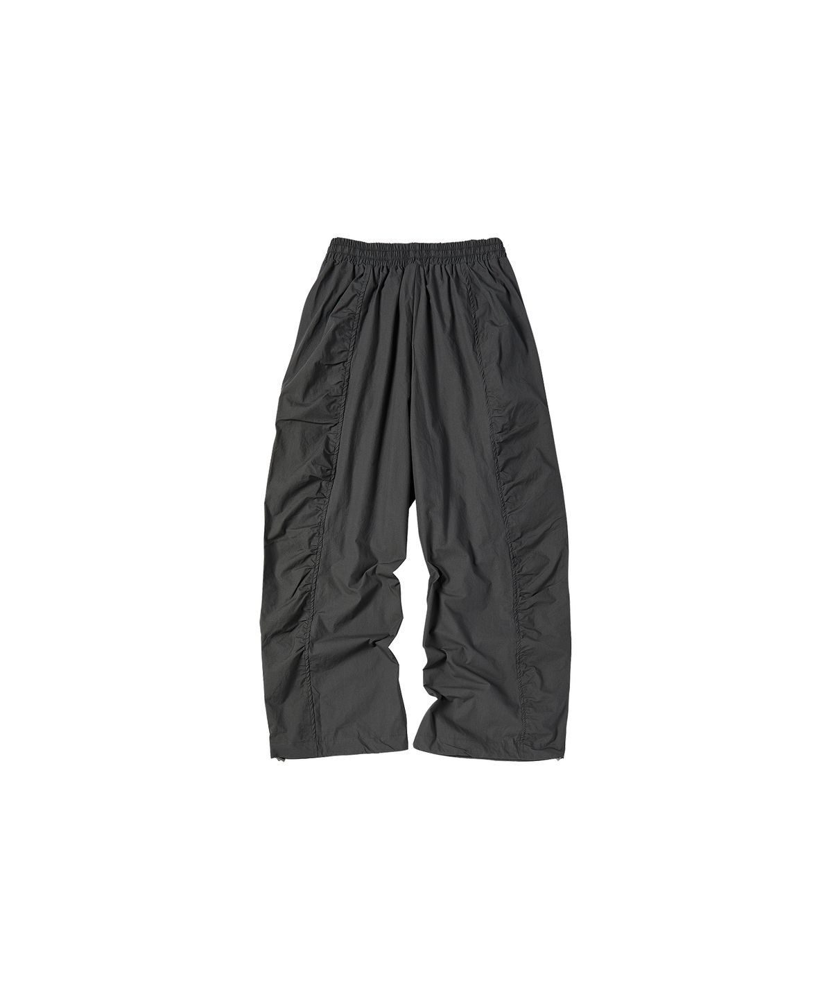 꼬모니노즈(COMONINOZ) W SHIRRING PANTS [DEEP GRAY]