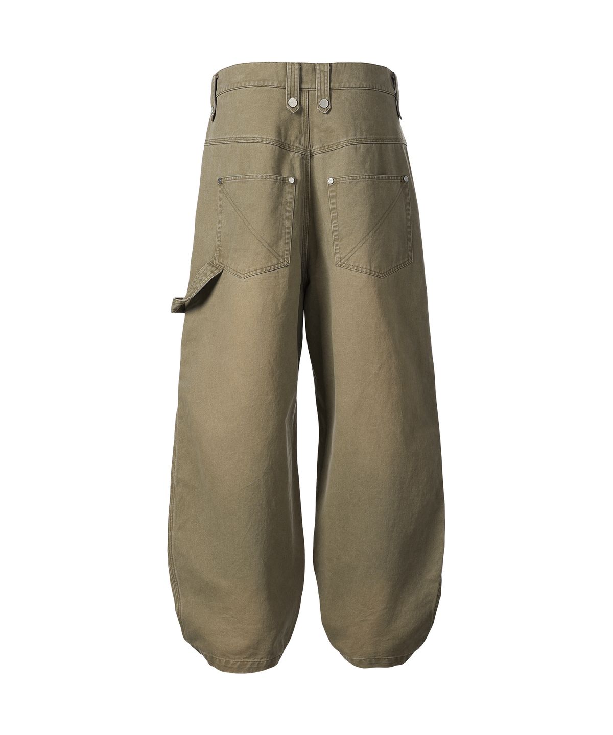 더바이닐하우스(THEVINYLHOUSE) DOUBLE POCKET LAP PANTS BEIGE