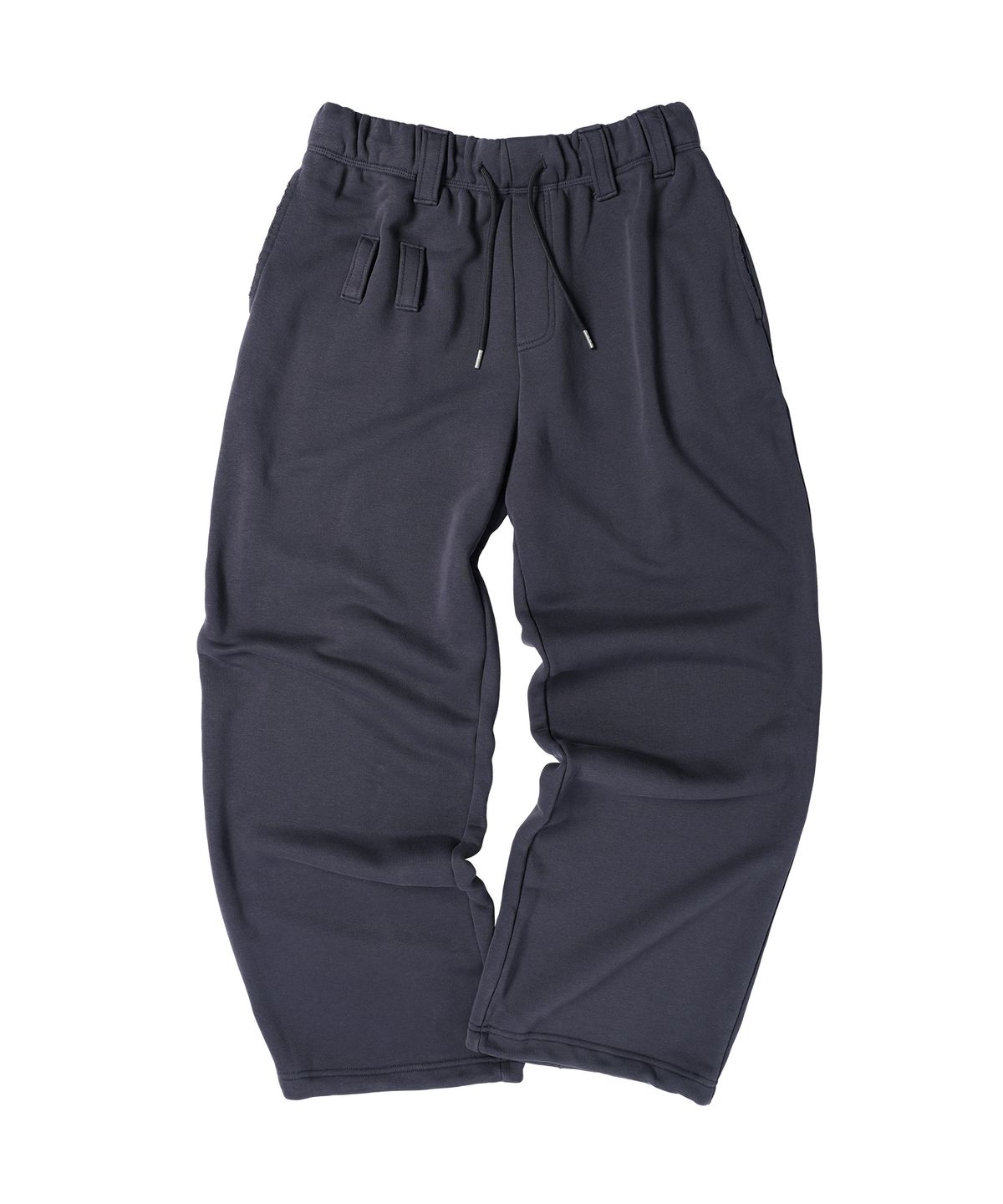 더바이닐하우스(THEVINYLHOUSE) BELTED DETAIL SWEAT PANTS PURPLE