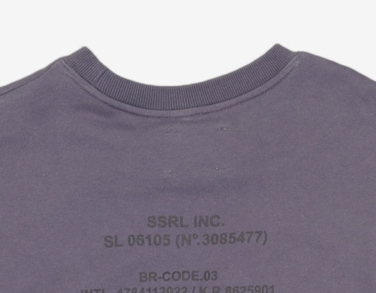 에스에스알엘(SSRL) essential sweat shirt / charcoal L