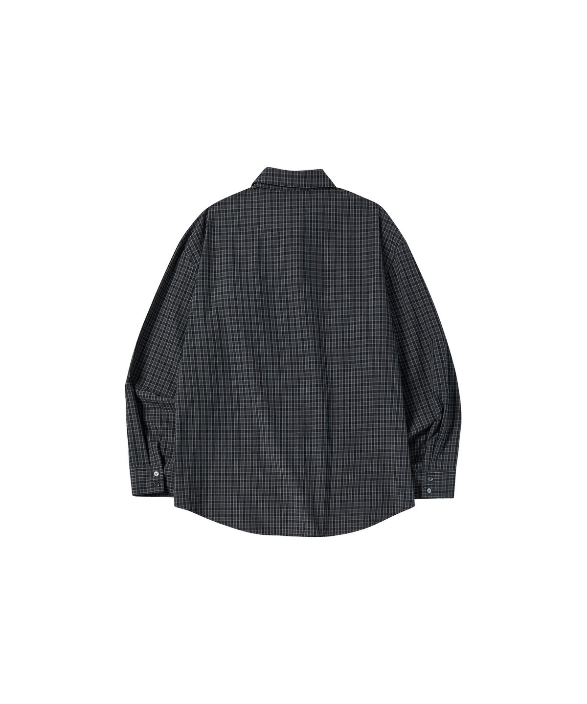 꼬모니노즈(COMONINOZ) W CHECK SHIRTS [NAVY]
