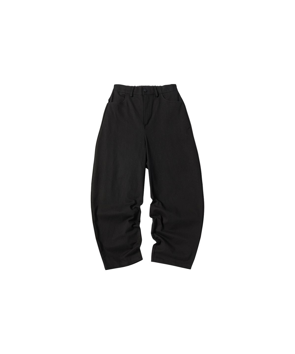 꼬모니노즈(COMONINOZ) W BACK POCKET PANTS [BLACK]