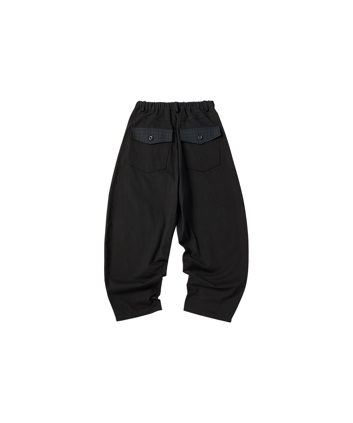 꼬모니노즈(COMONINOZ) W BACK POCKET PANTS [BLACK]