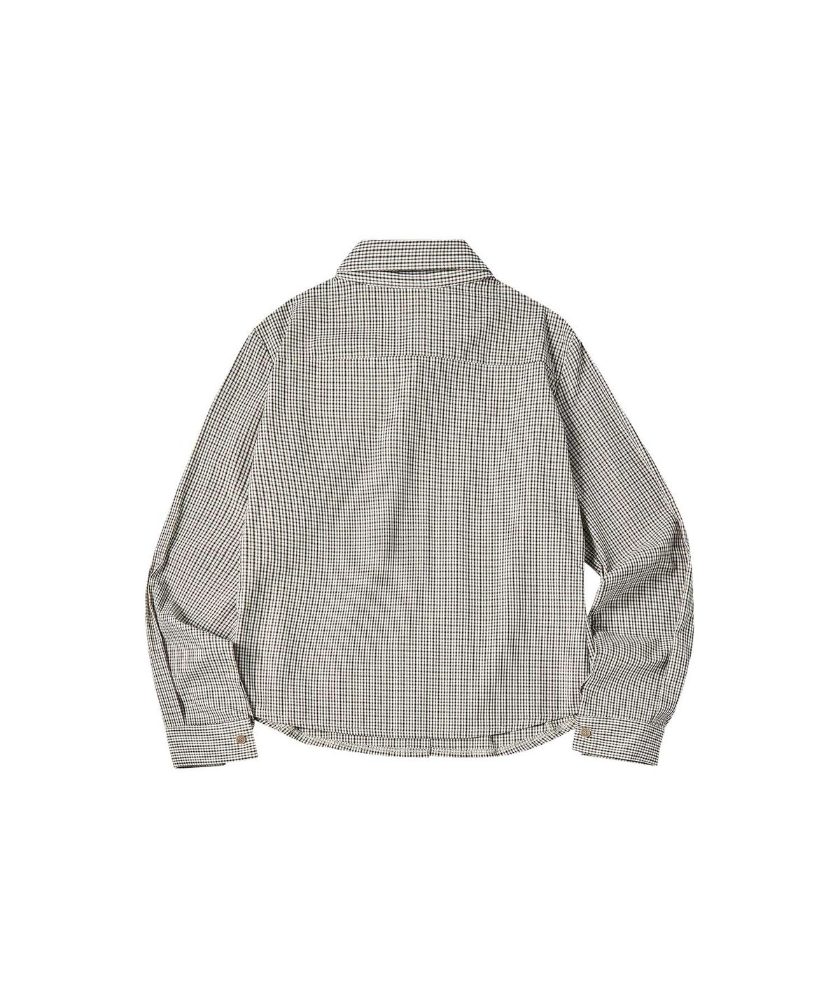 꼬모니노즈(COMONINOZ) W PINTUCK SHIRTS [IVORY]