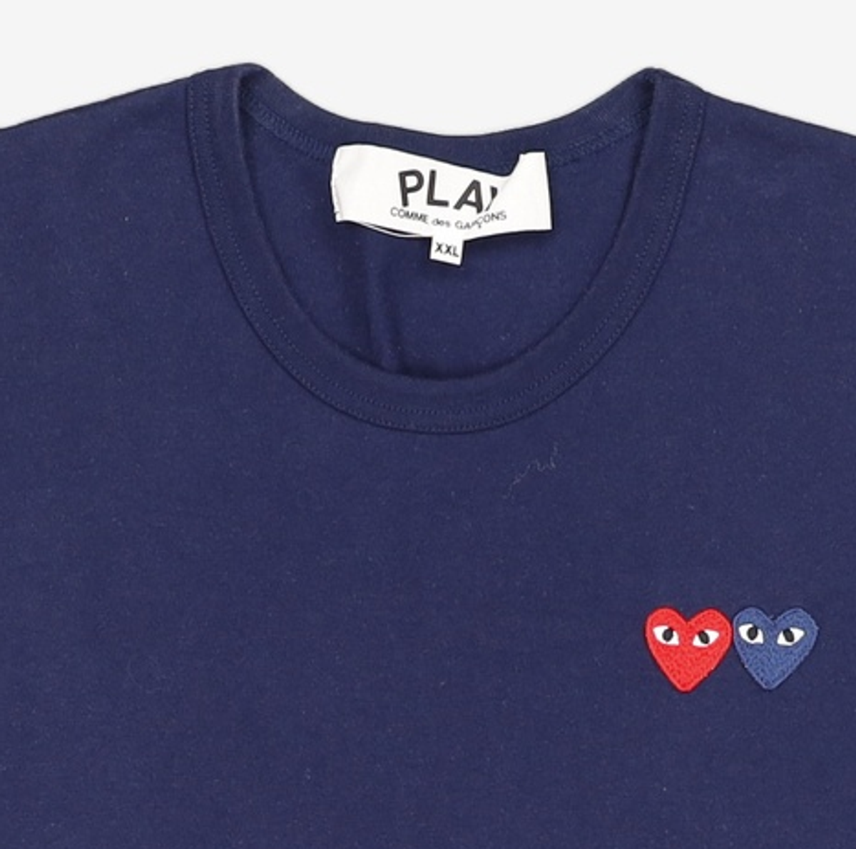 꼼데가르송 플레이(COMME DES GARCONS PLAY) 반소매 티셔츠 XXL