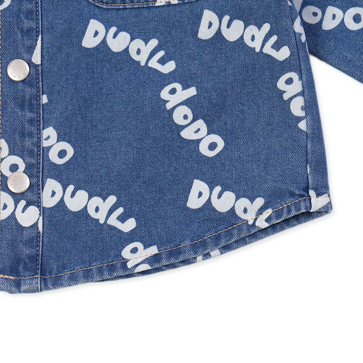 두두앤도도(DUDU&DODO) 두두로고데님토들셔츠 DLFTSH01
