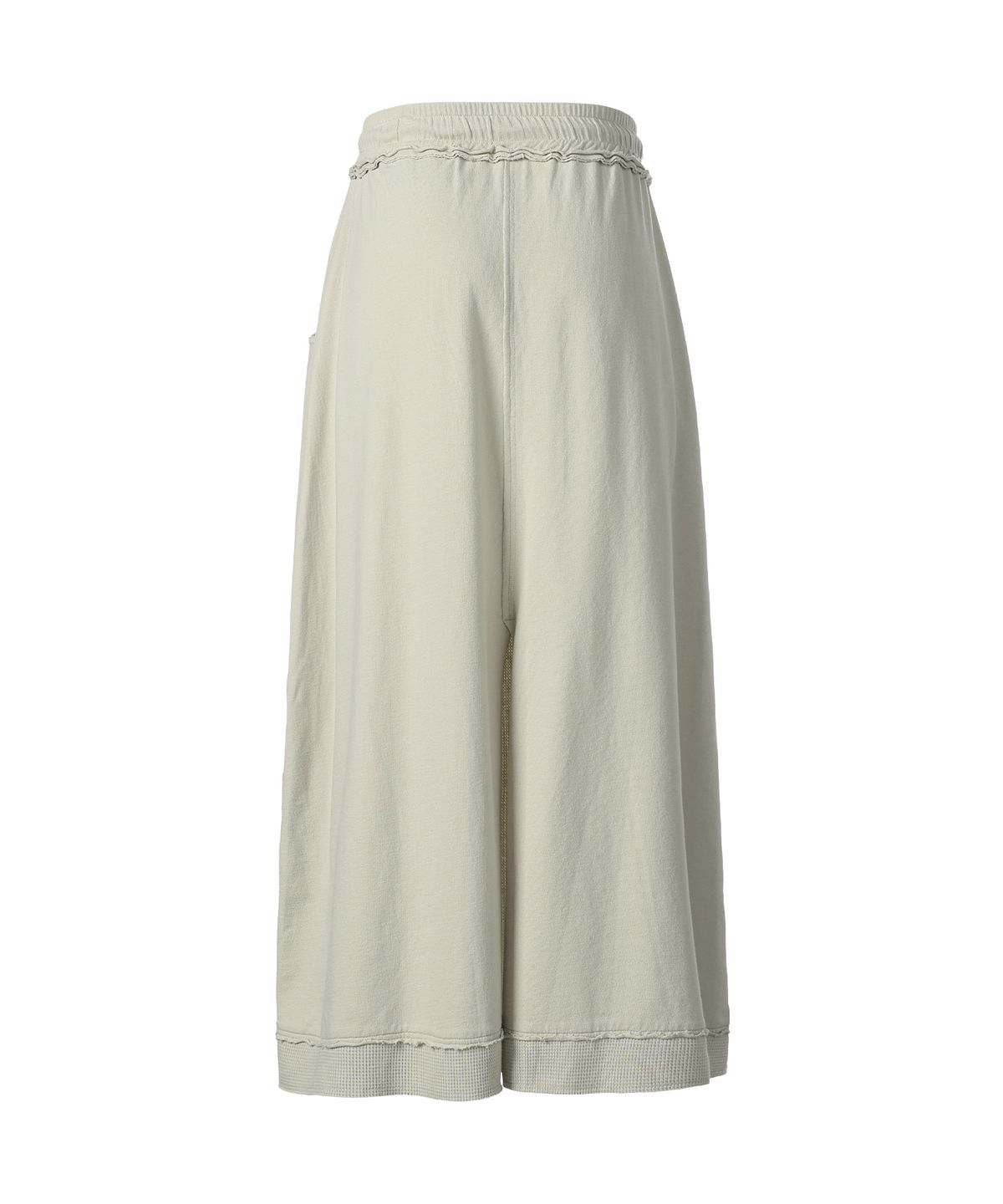 더바이닐하우스(THEVINYLHOUSE) MULTI LAYER SWEATSKIRT(W) BEIGE