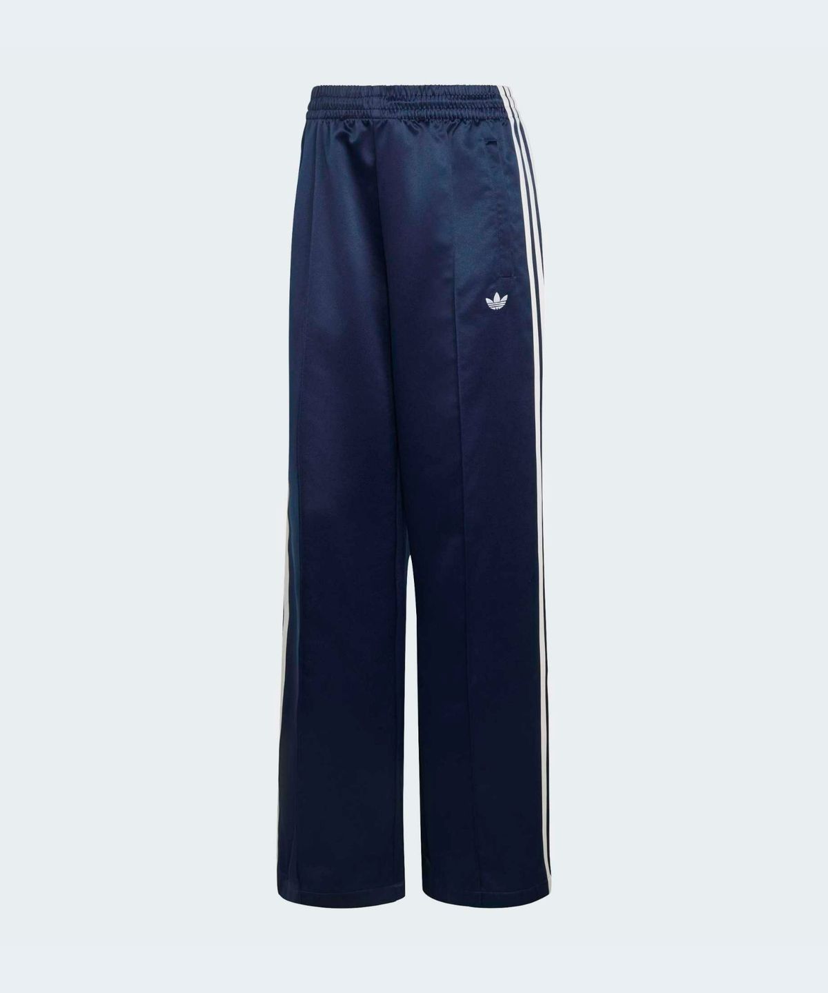 아디다스(ADIDAS) 새틴 SST 루즈 트랙 팬츠 - 나이트인디고:화이트 / KS7339