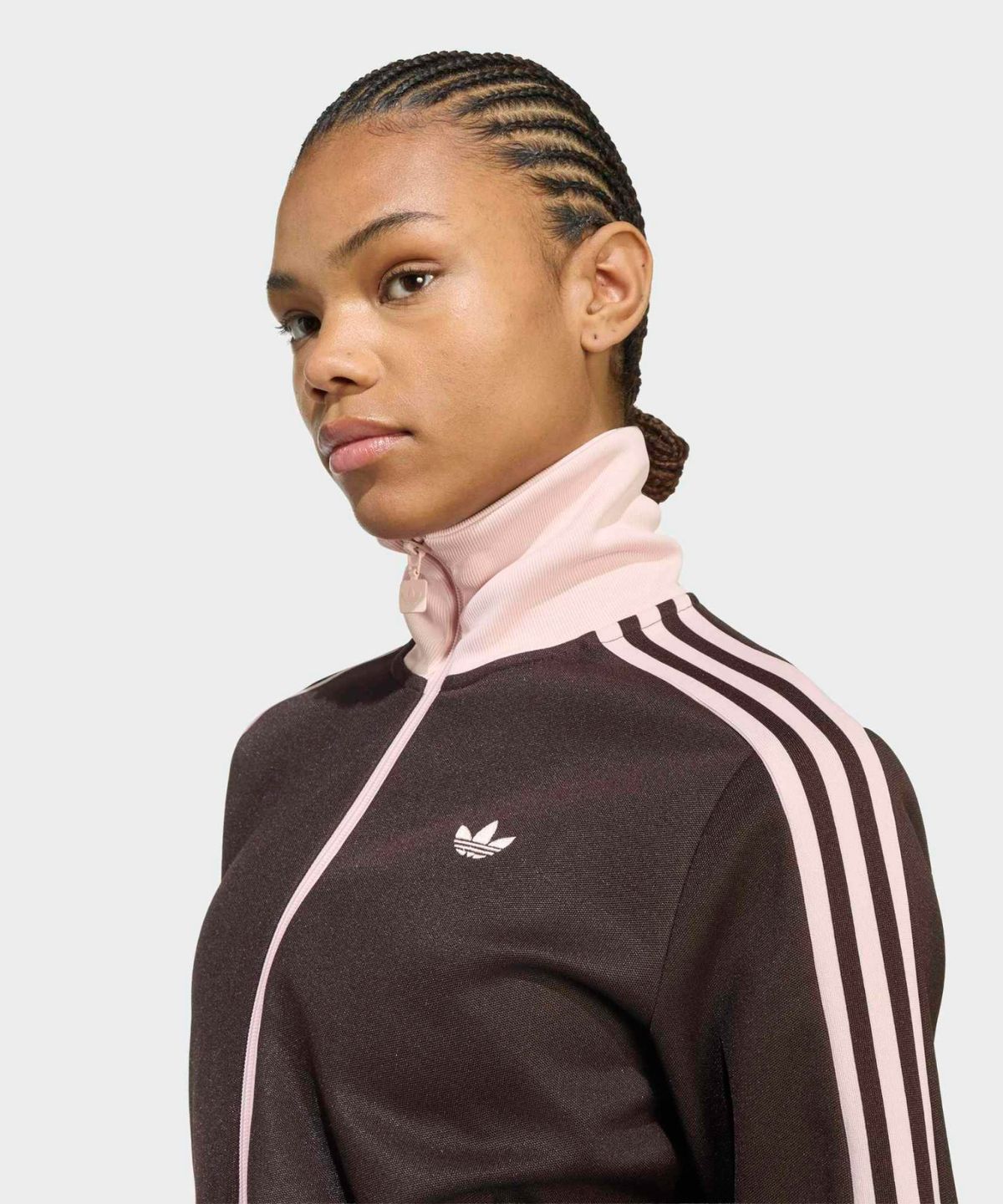 아디다스(ADIDAS) 클래식 트랙탑 - 아우라커피:샌디핑크 / LC6503