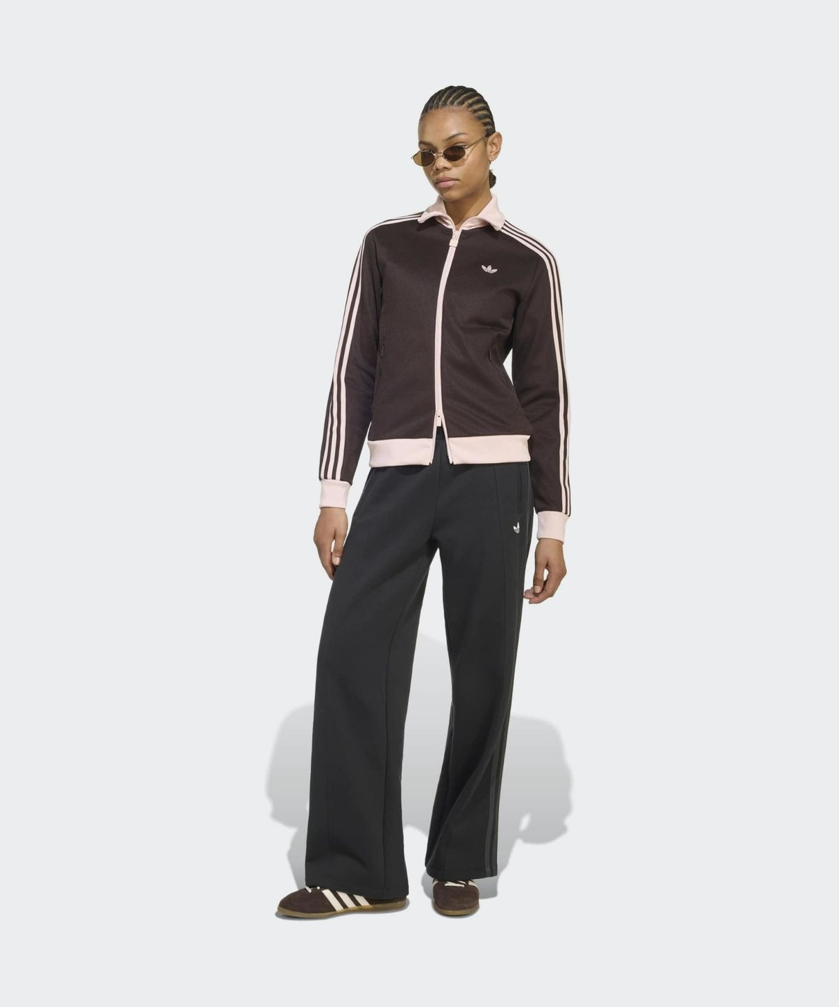 아디다스(ADIDAS) 클래식 트랙탑 - 아우라커피:샌디핑크 / LC6503