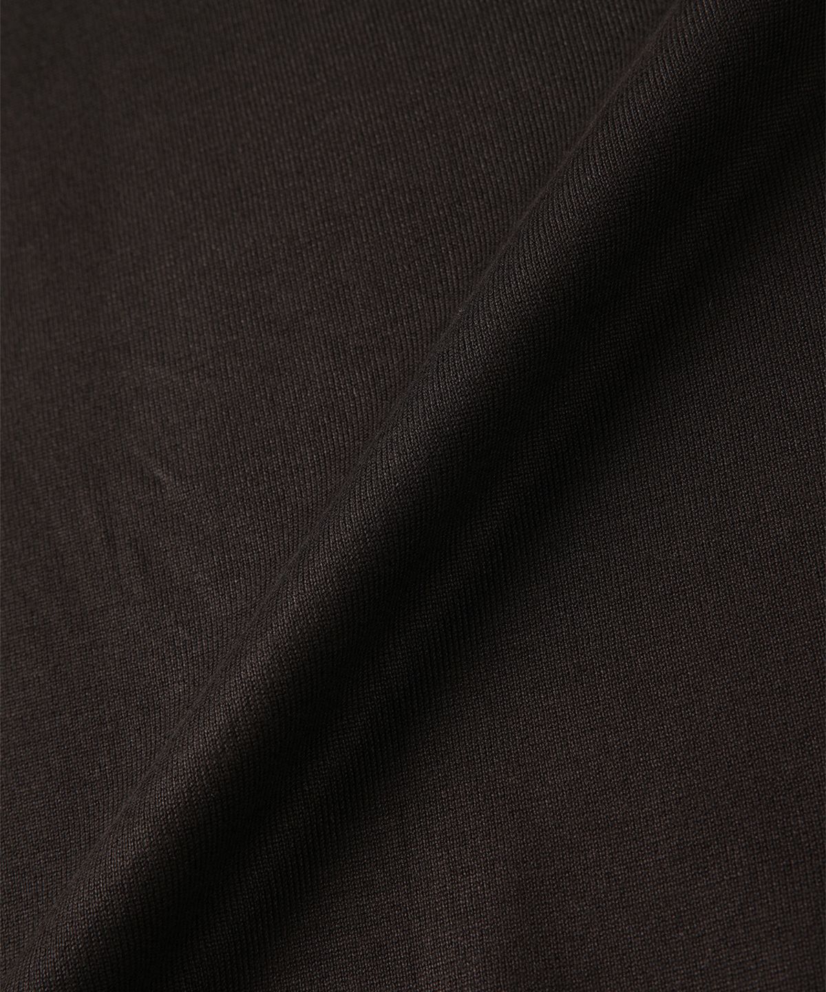 빠니깔레(PANICALE) 브라운 비스코스 혼방 폴로 니트