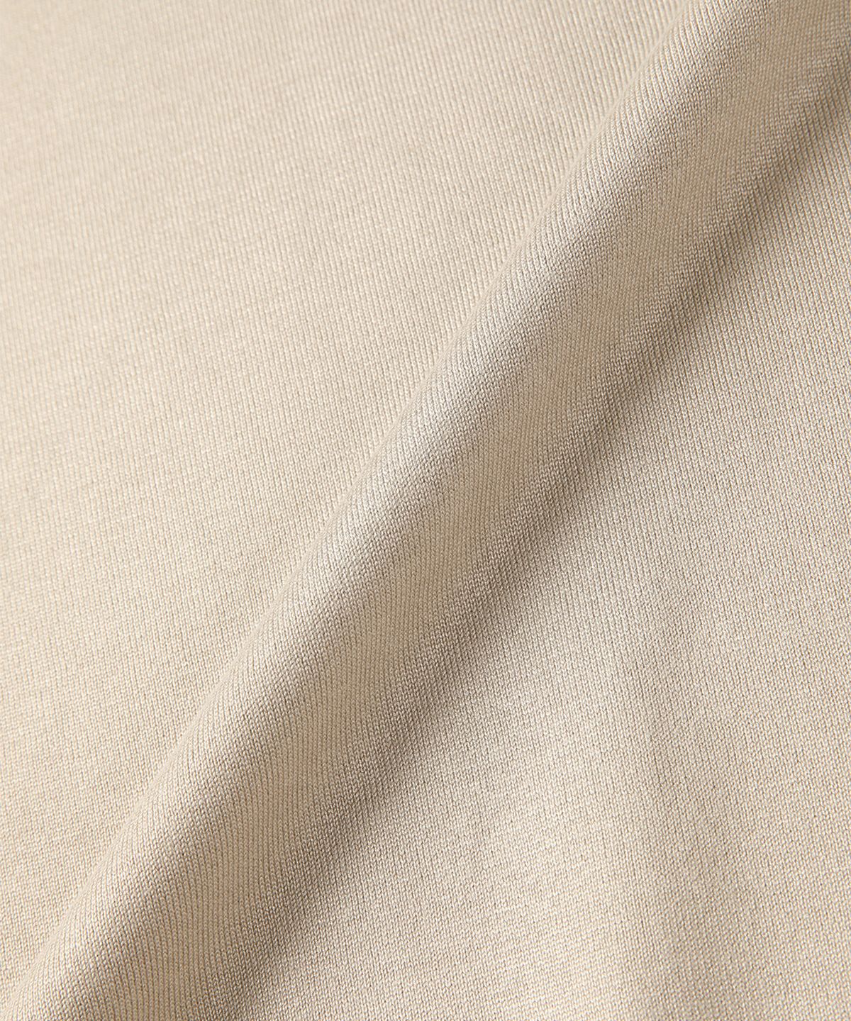 빠니깔레(PANICALE) 베이지 비스코스 혼방 폴로 니트