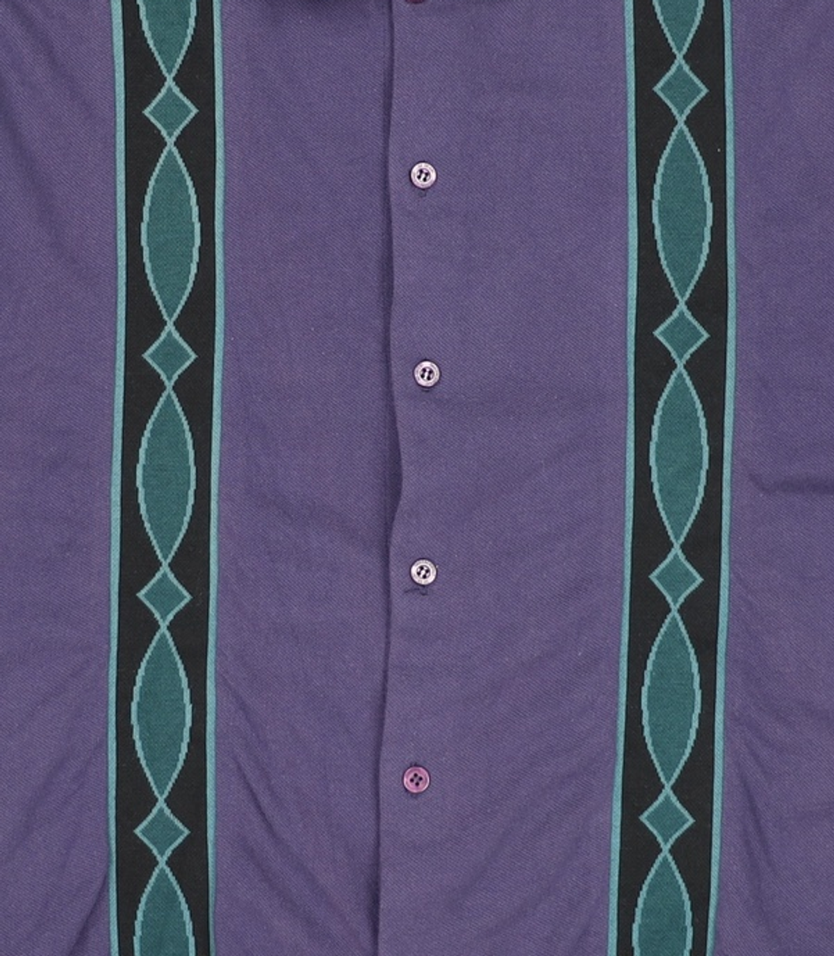 디스이즈네버댓(THISISNEVERTHAT) Button Up S/S Polo Purple M