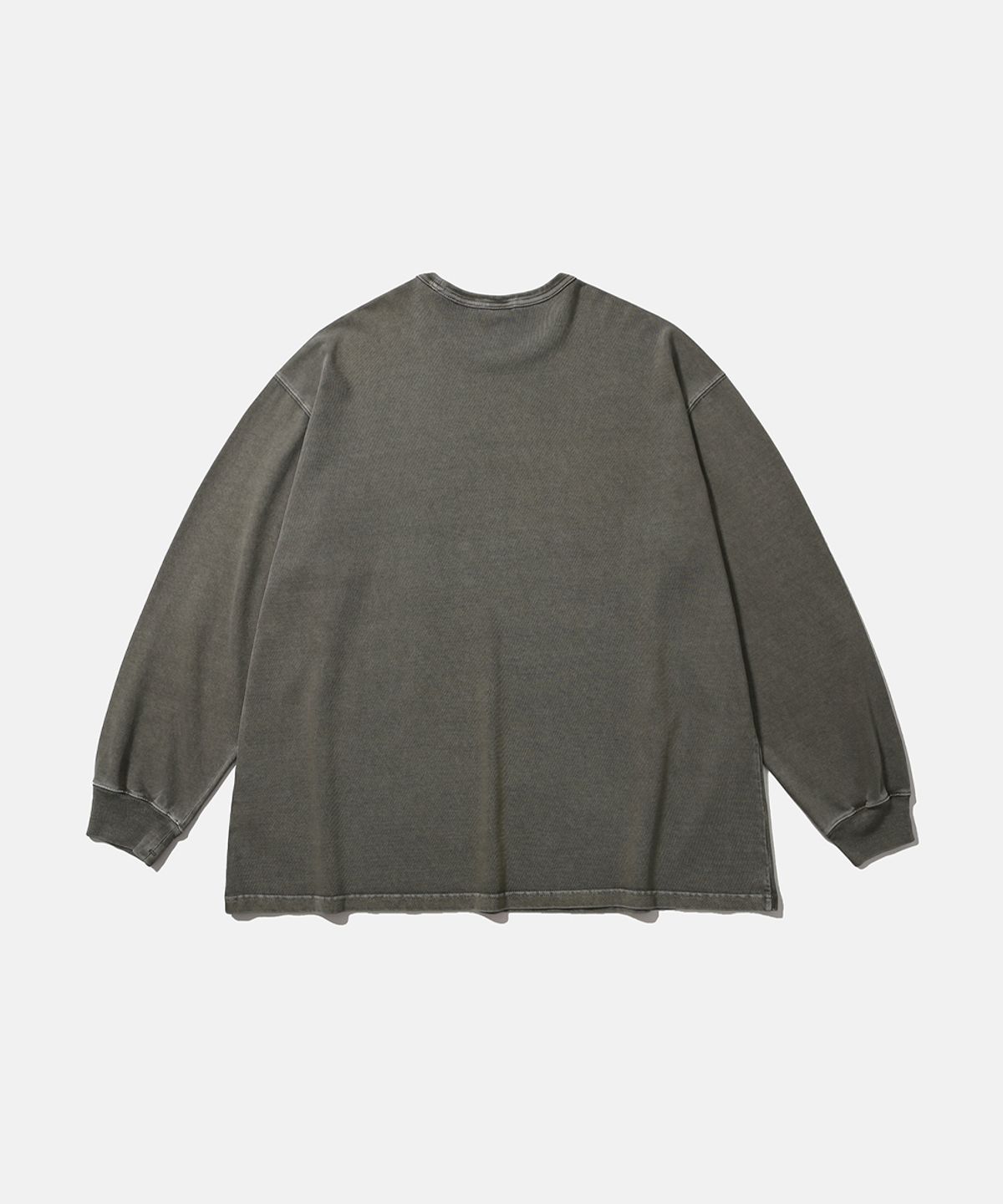 모이프(MOIF) [AW26] GARMENT DYED L/S TEE / DYED TAUPE