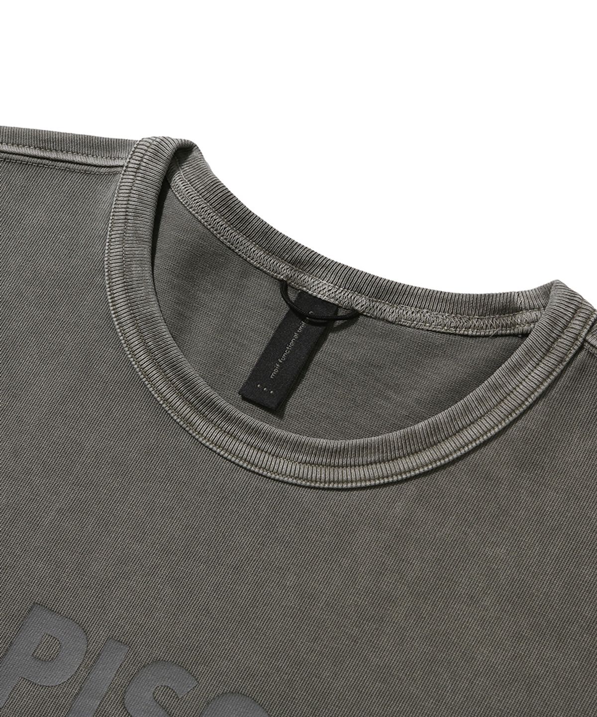 모이프(MOIF) [AW26] GARMENT DYED L/S TEE / DYED TAUPE