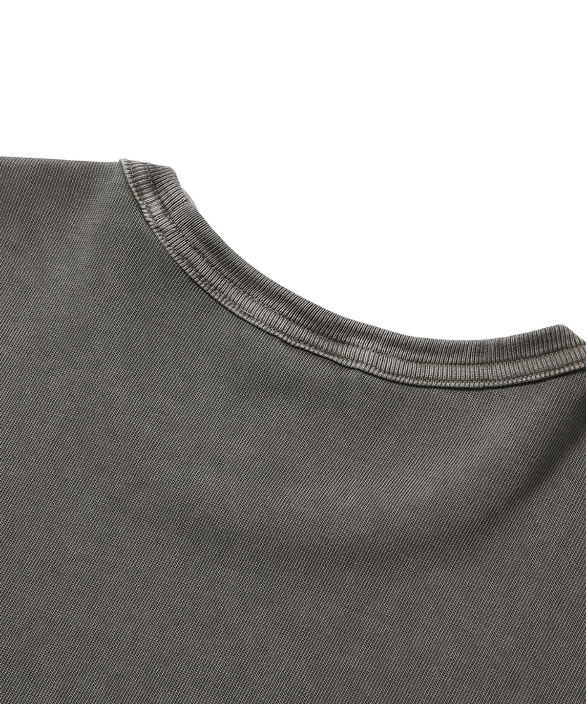 모이프(MOIF) [AW26] GARMENT DYED L/S TEE / DYED TAUPE