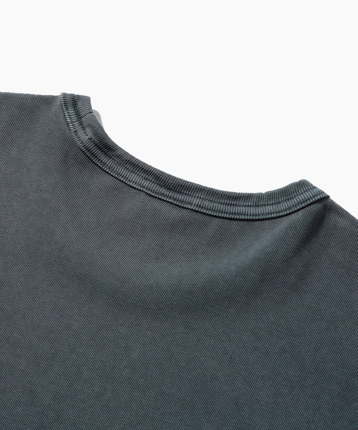 모이프(MOIF) [AW26] GARMENT DYED L/S TEE / DYED BLUE