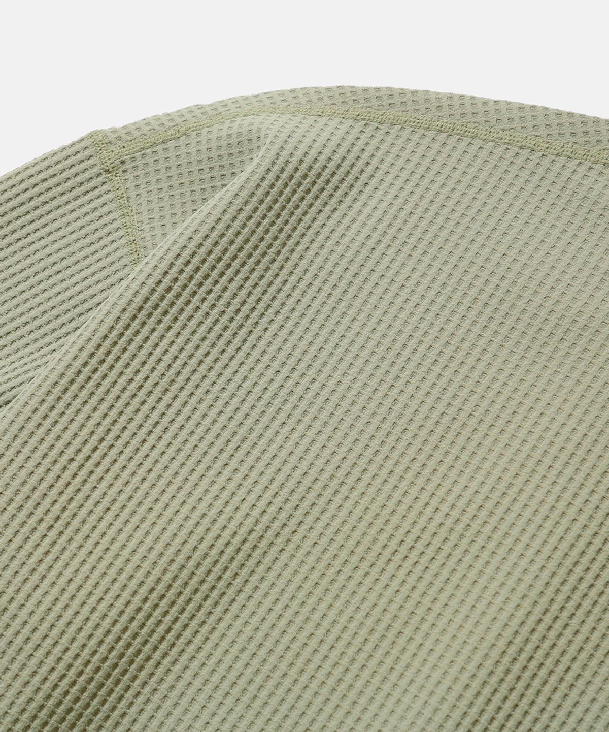 모이프(MOIF) [AW26] ADVANCED WAFFLE L/S TEE / PISTACHIO