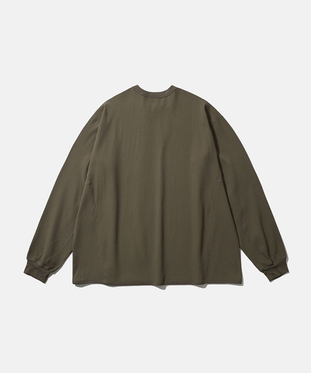 모이프(MOIF) [AW26] ADVANCED WAFFLE L/S TEE / STONE