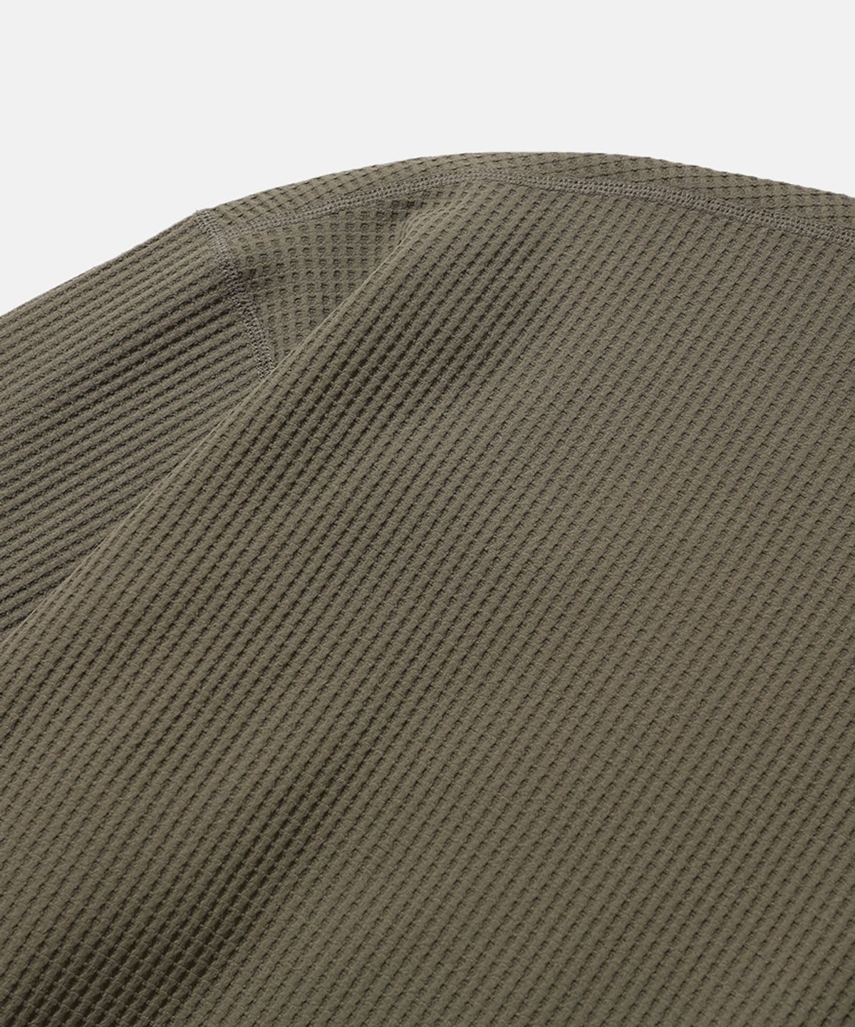모이프(MOIF) [AW26] ADVANCED WAFFLE L/S TEE / STONE
