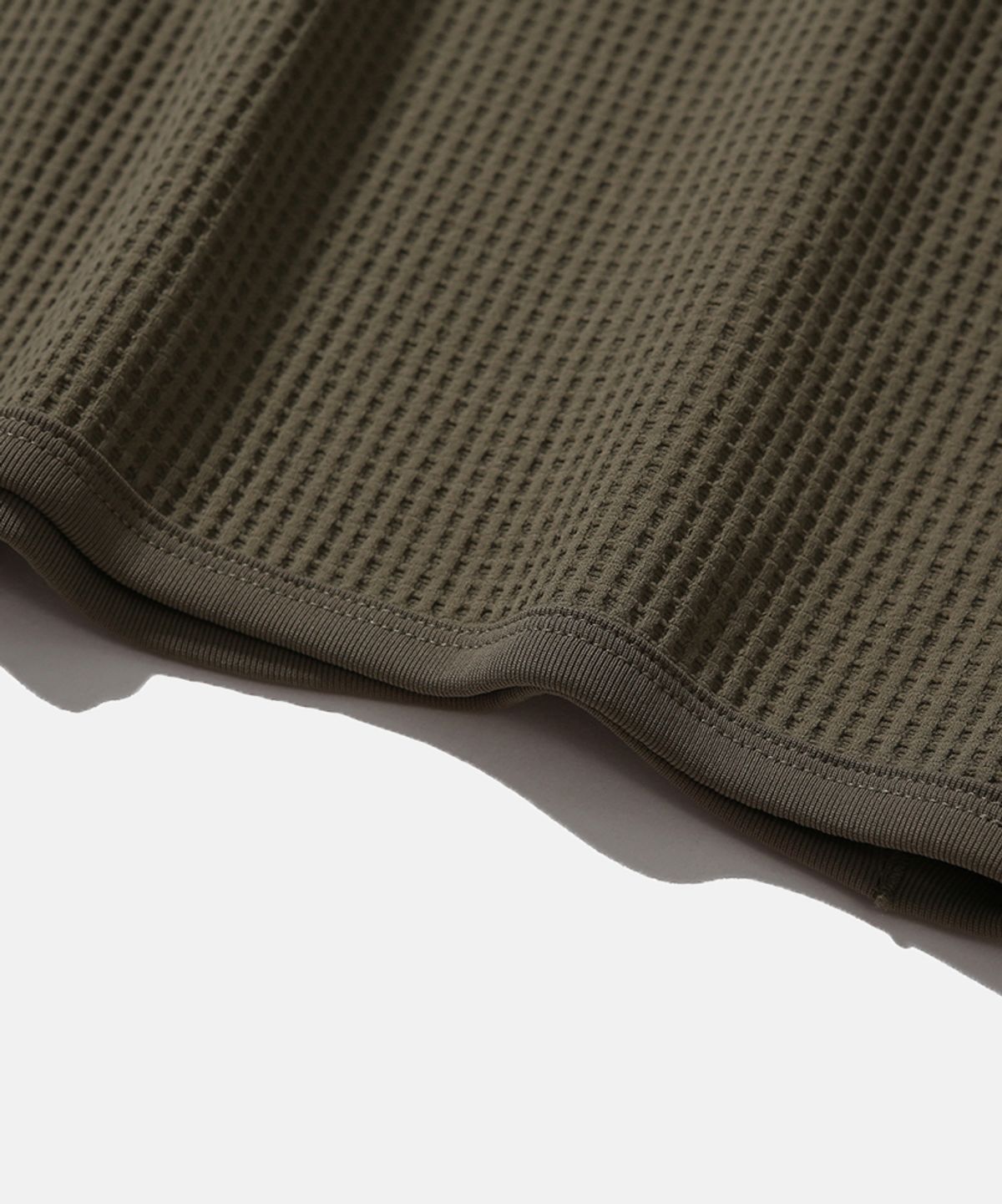 모이프(MOIF) [AW26] ADVANCED WAFFLE L/S TEE / STONE