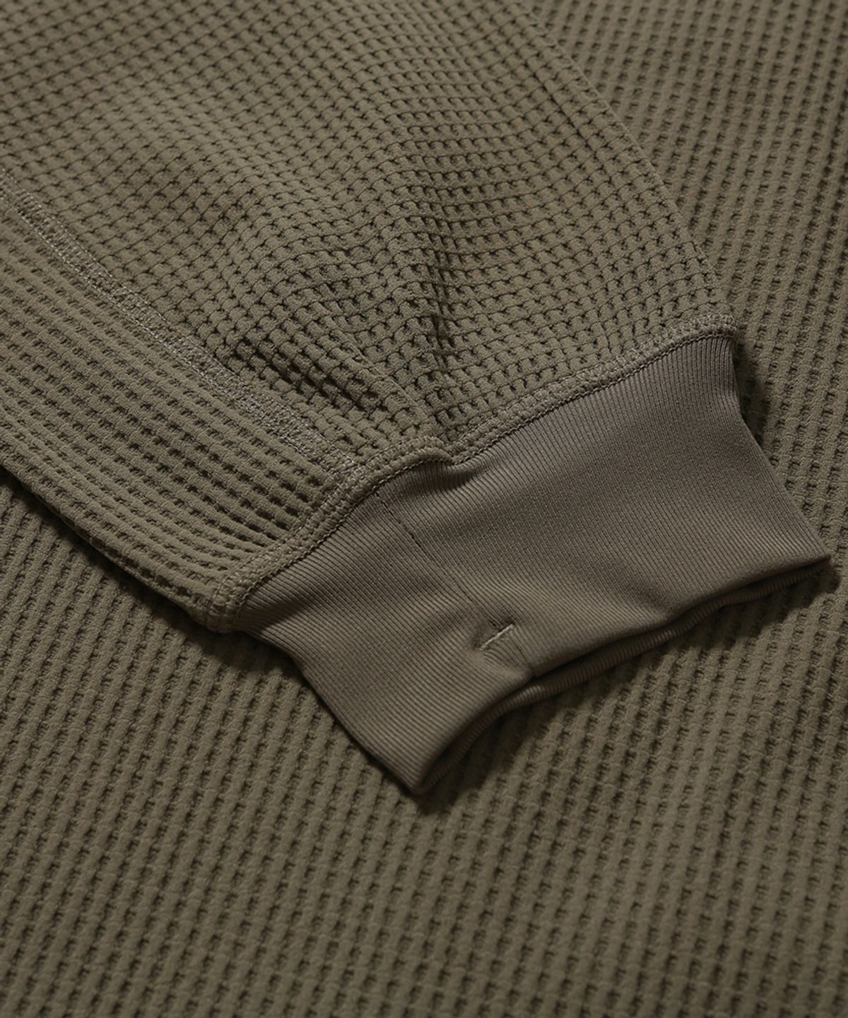 모이프(MOIF) [AW26] ADVANCED WAFFLE L/S TEE / STONE
