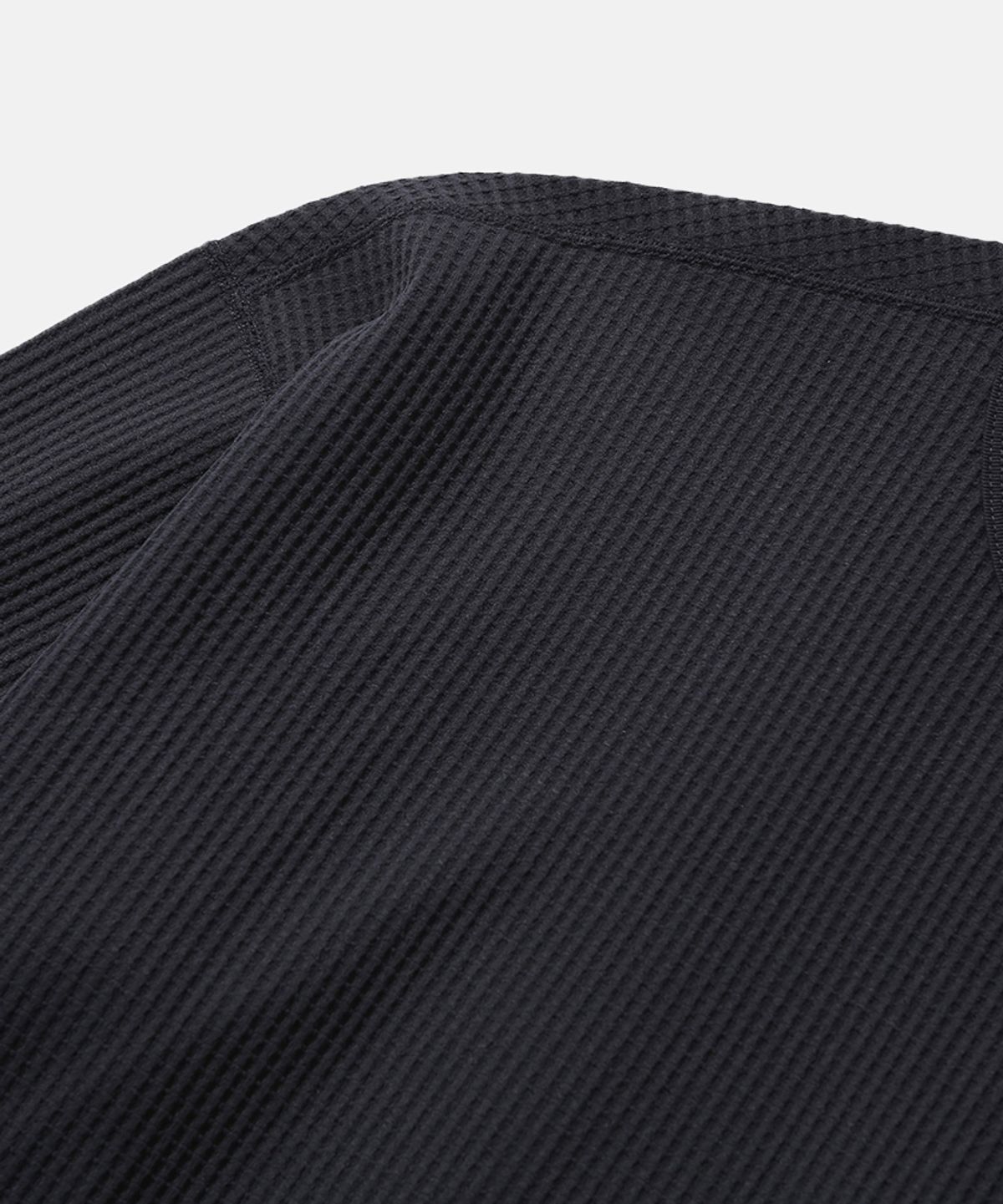 모이프(MOIF) [AW26] ADVANCED WAFFLE L/S TEE / CHARCOAL