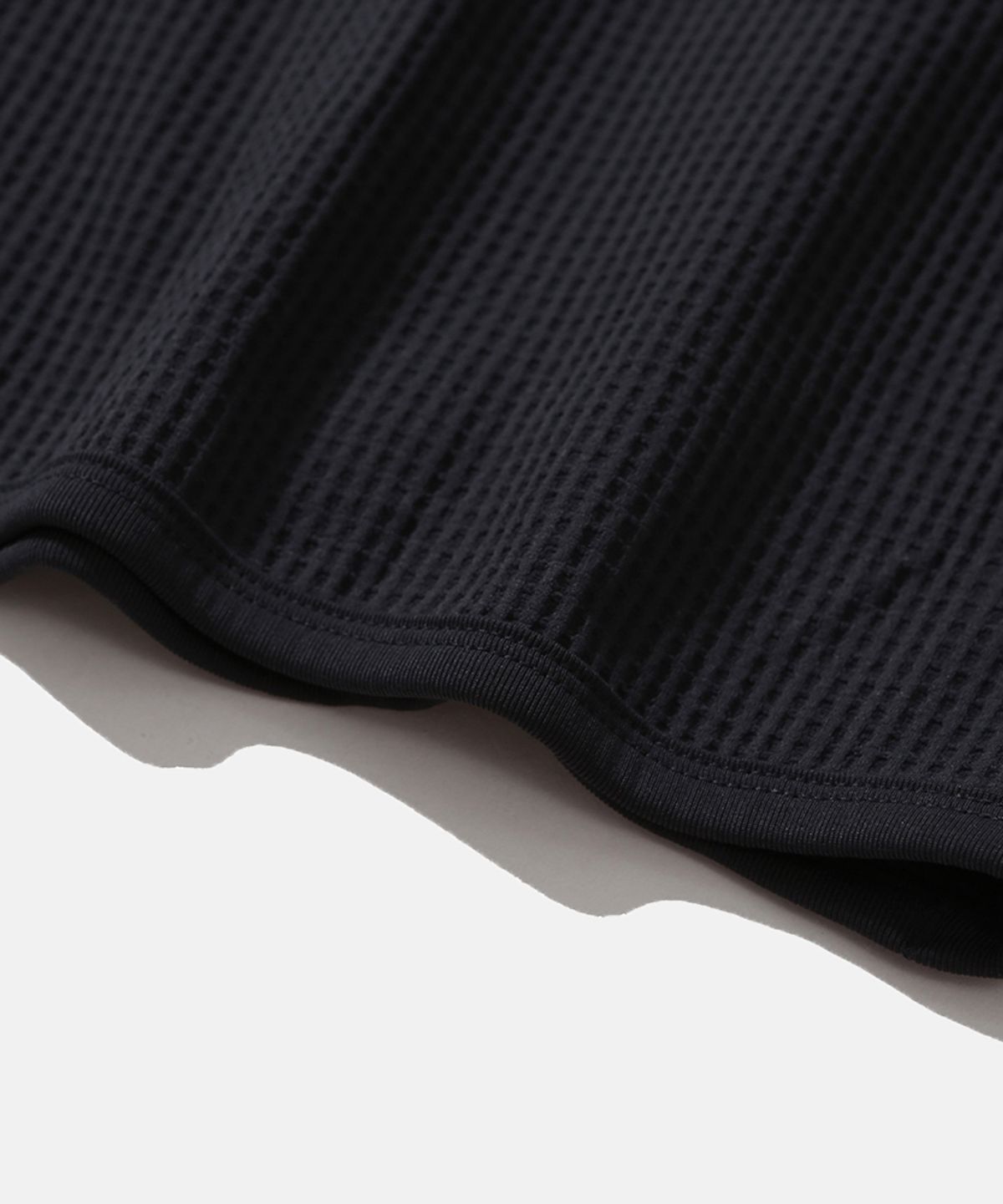 모이프(MOIF) [AW26] ADVANCED WAFFLE L/S TEE / CHARCOAL