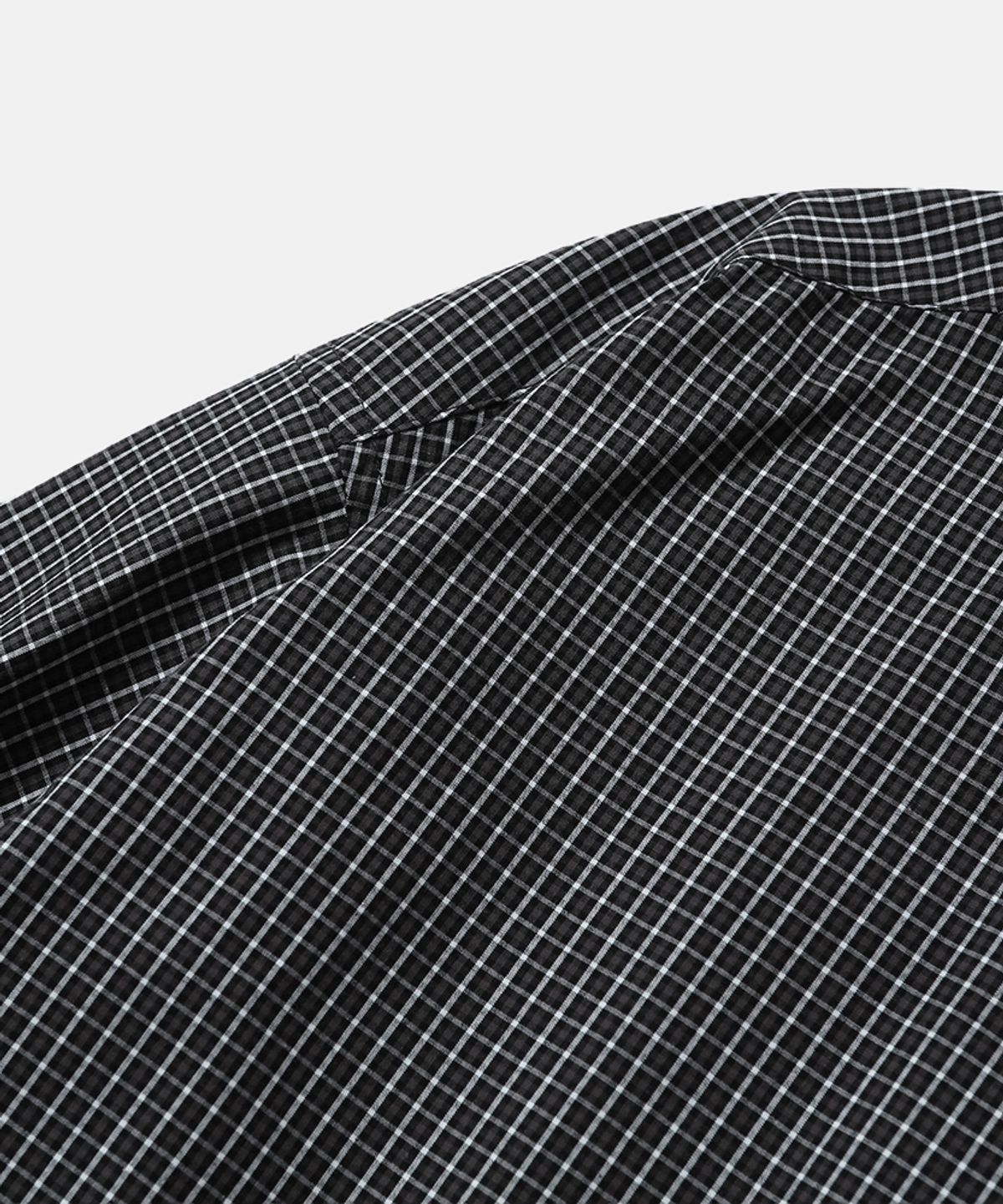 모이프(MOIF) [AW26] FRAT BOY SHIRT / BLACK MICRO CHECK