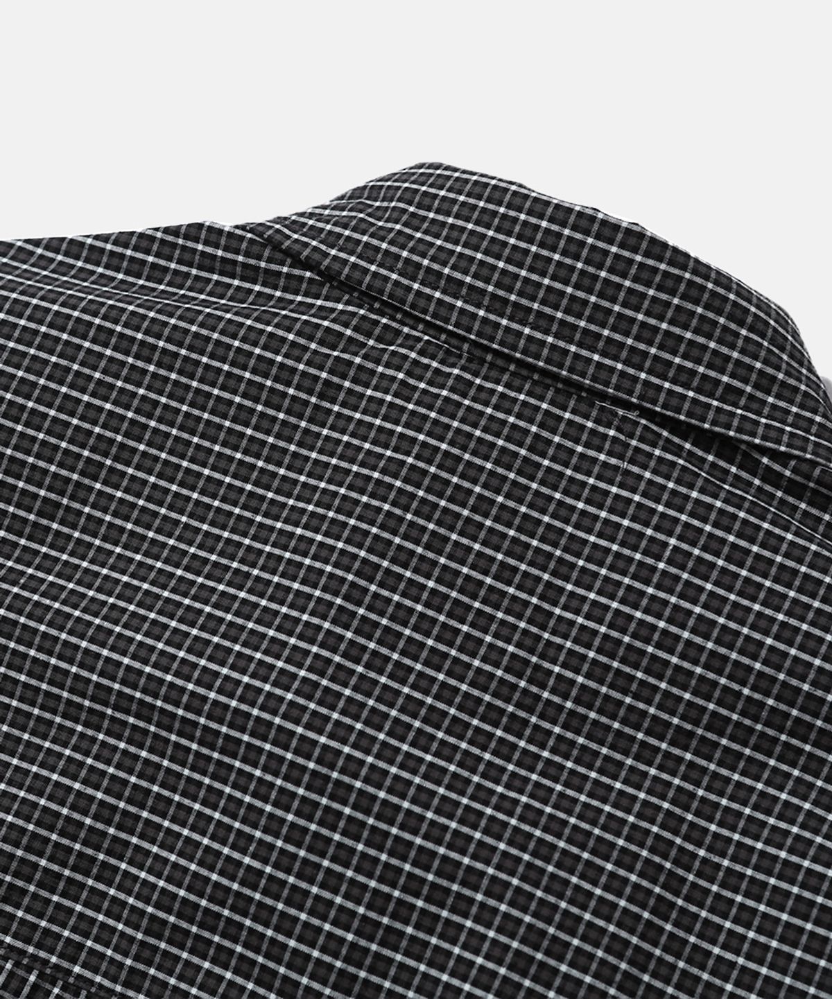 모이프(MOIF) [AW26] FRAT BOY SHIRT / BLACK MICRO CHECK